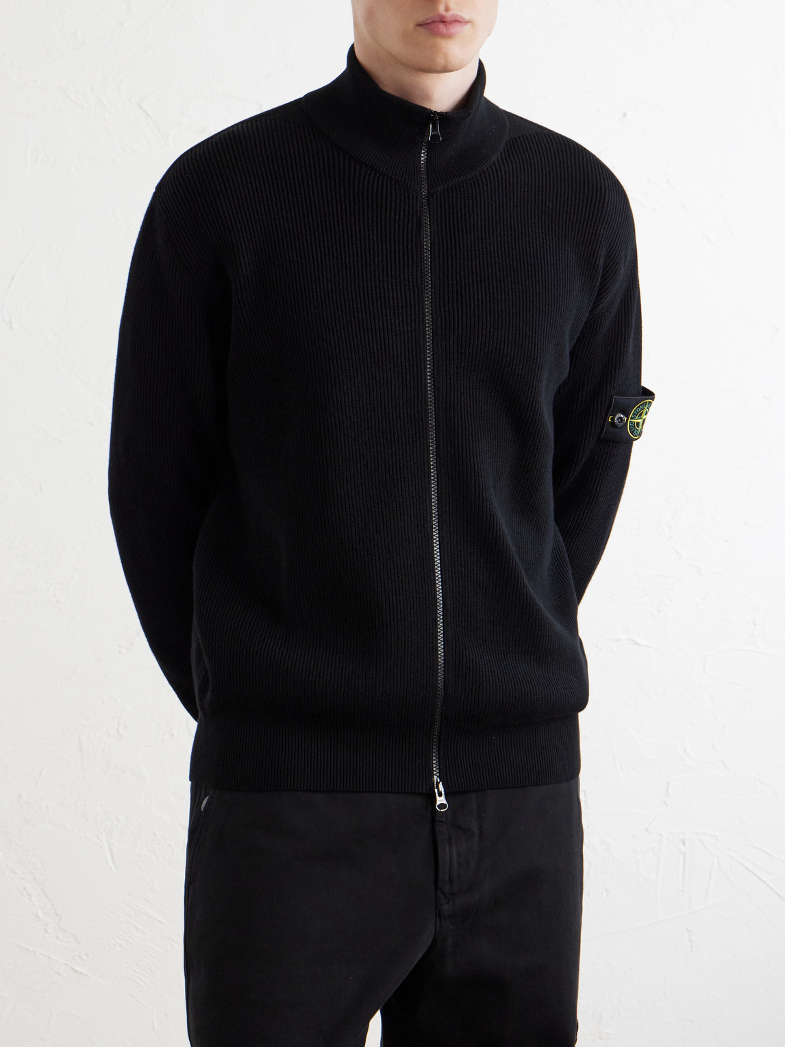Organic Cotton Zip-Up Sweater