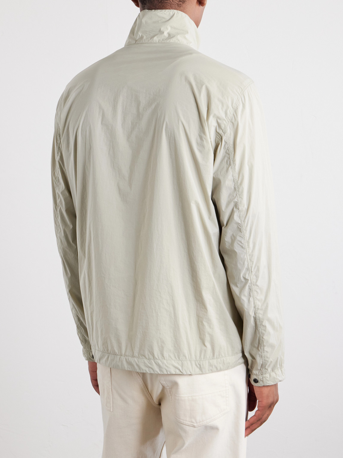 Garment-Dyed Nylon Stretch-Tc Jacket