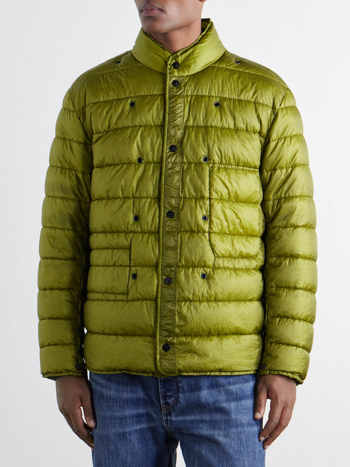 Hooded Layered Garment-Dyed Shell-Tc Parka