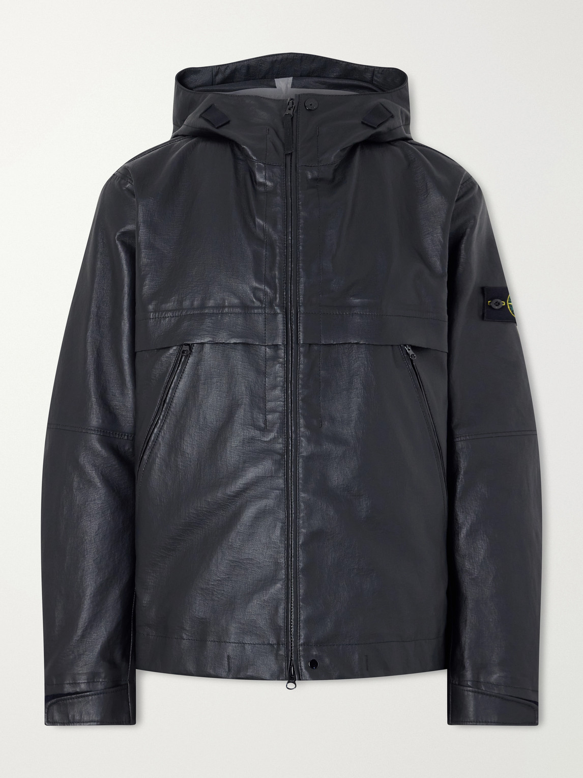 Hooded Leather