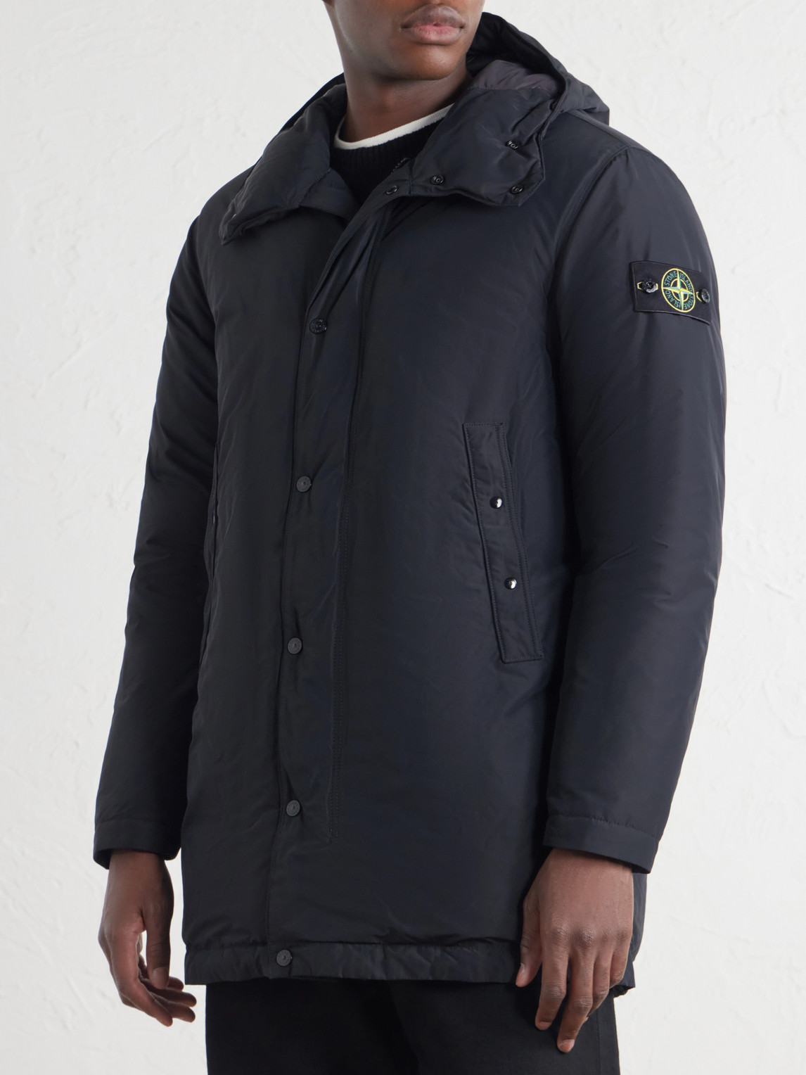 Hooded Micro Reps Shell Down Parka