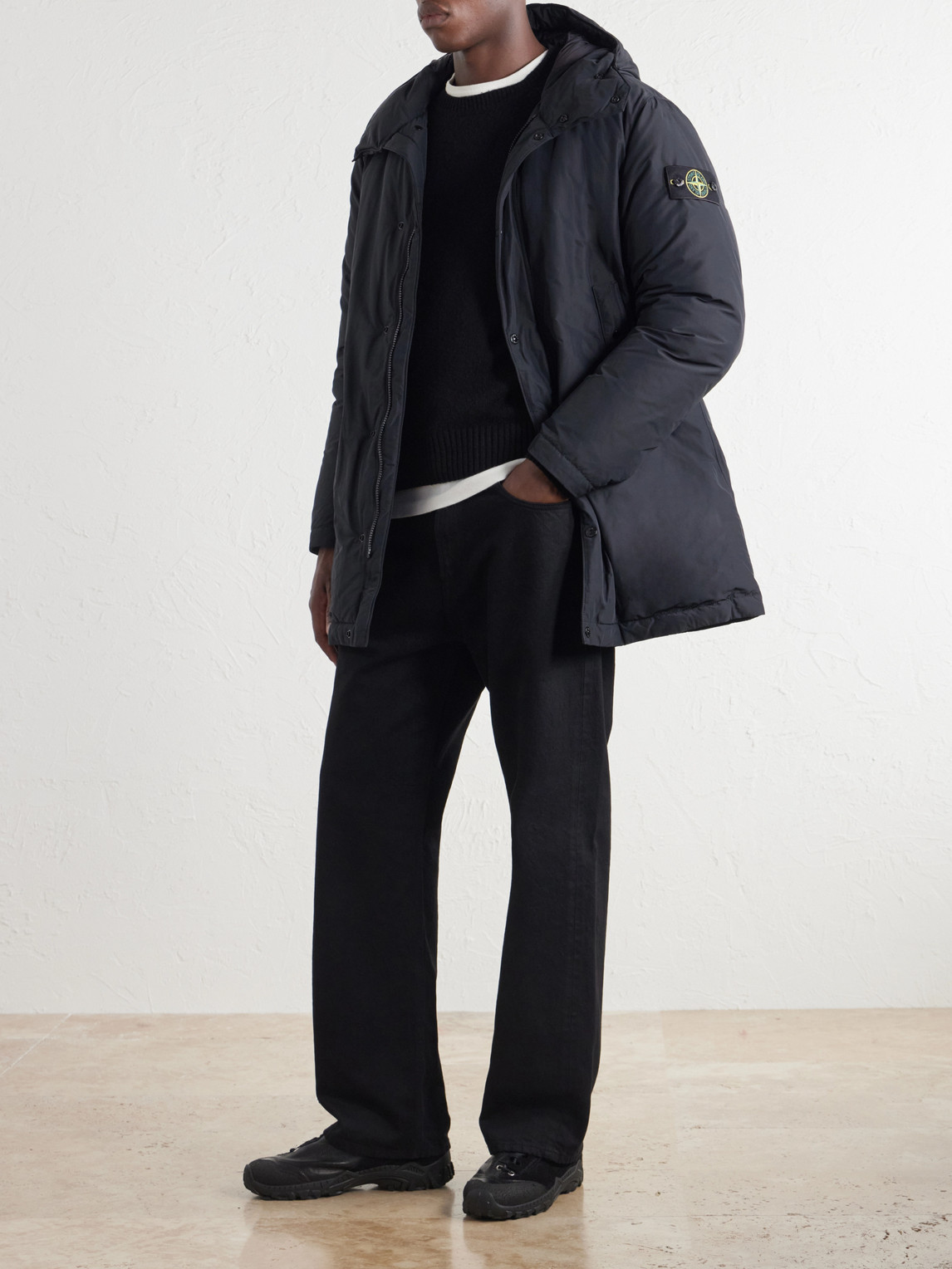 Hooded Micro Reps Shell Down Parka