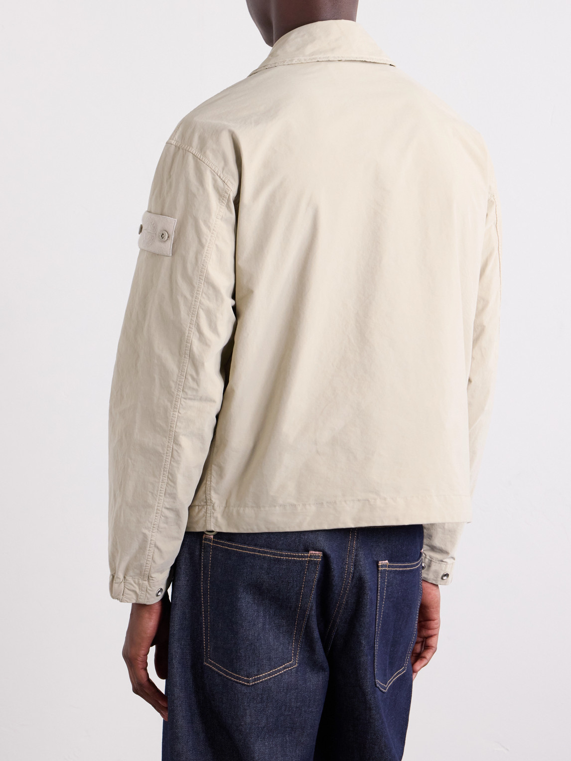 Ghost Garment-Dyed David Light-Tc Shell Jacket
