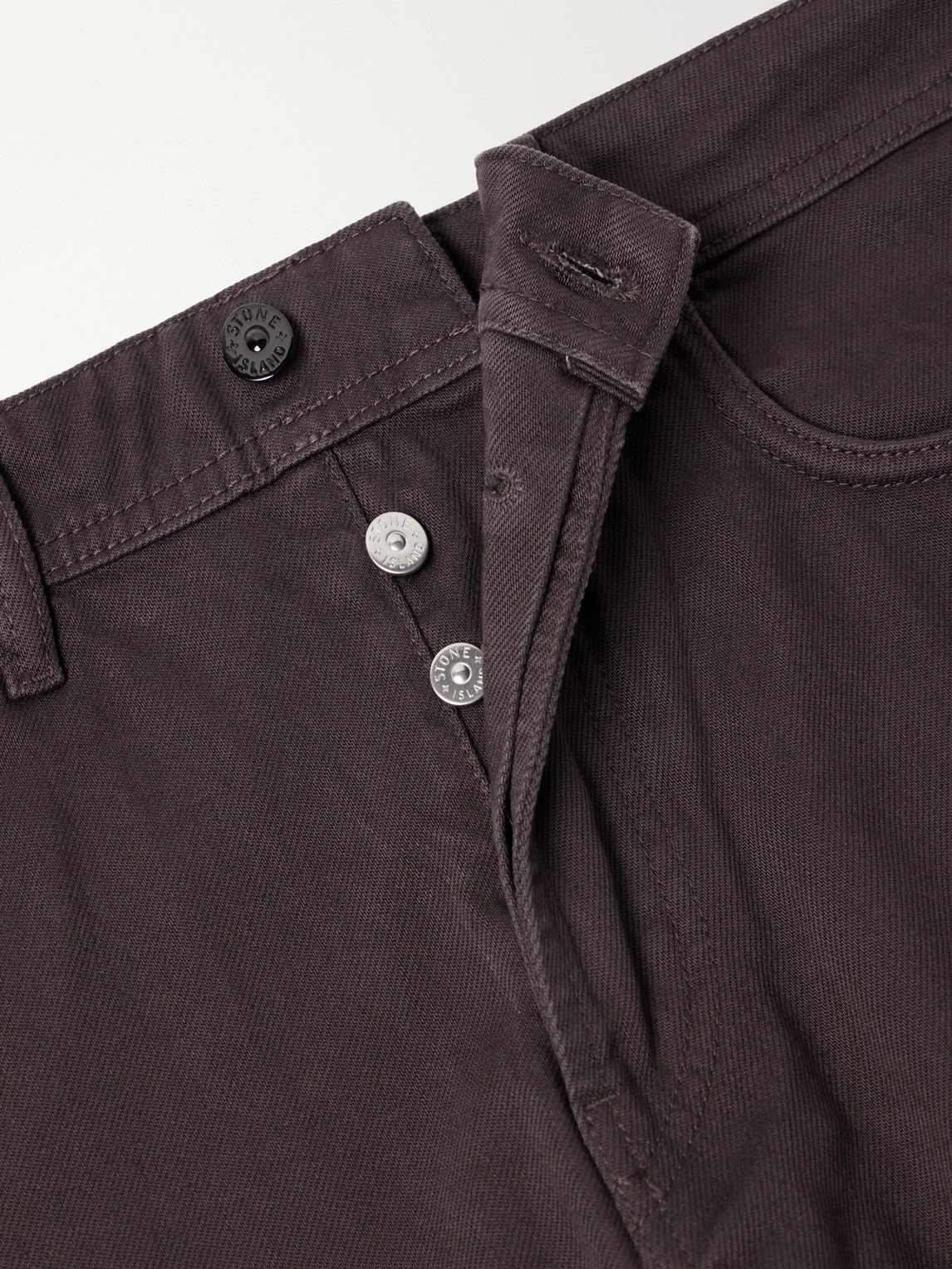 Denim Straight-Leg Regenerative-Cotton Jeans