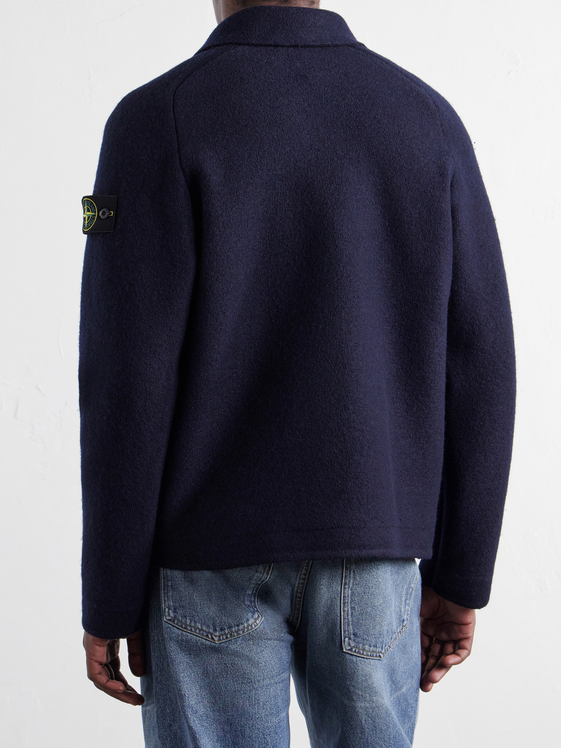 Felted Rws Wool Overshirt