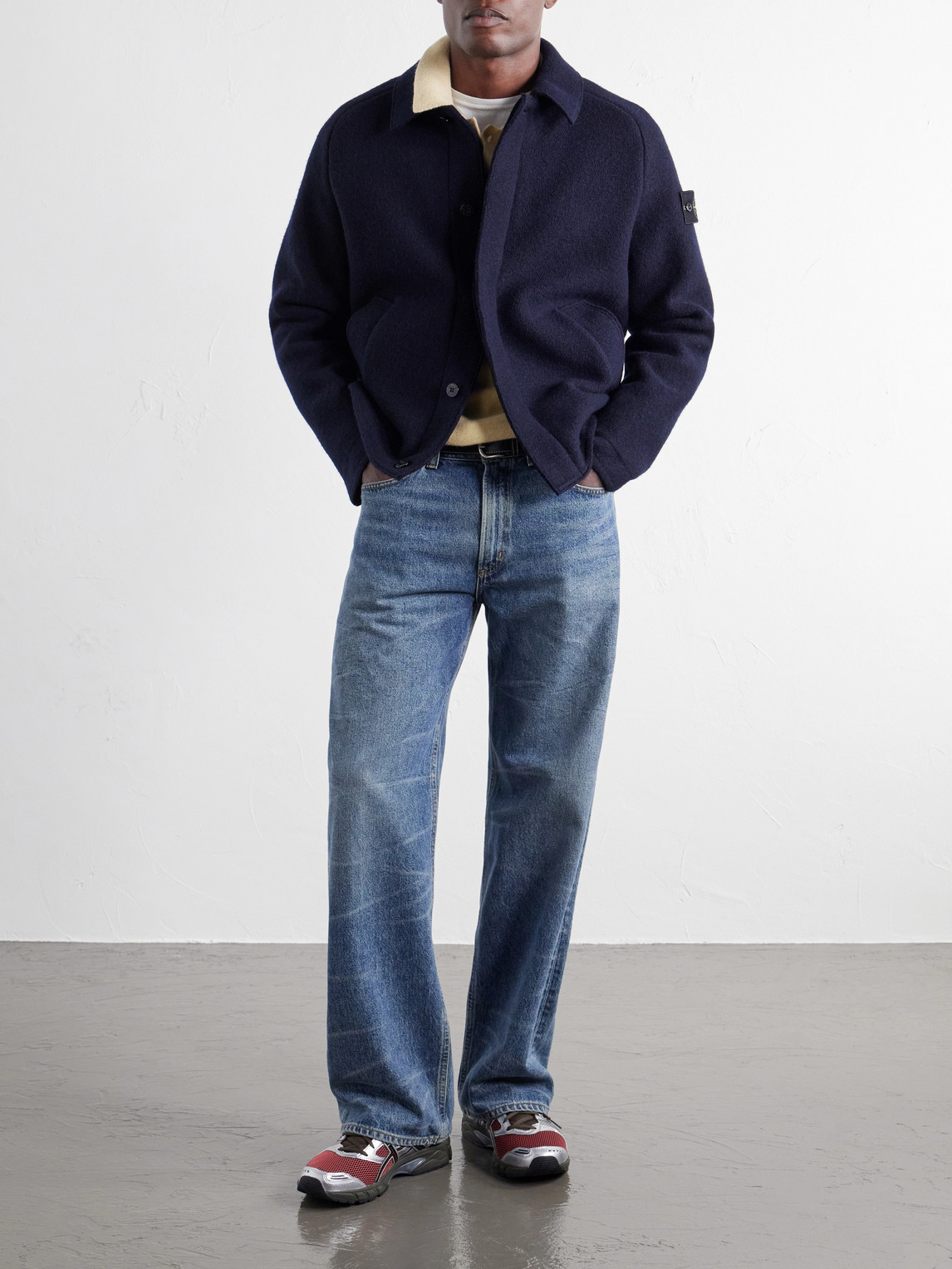 Felted Rws Wool Overshirt