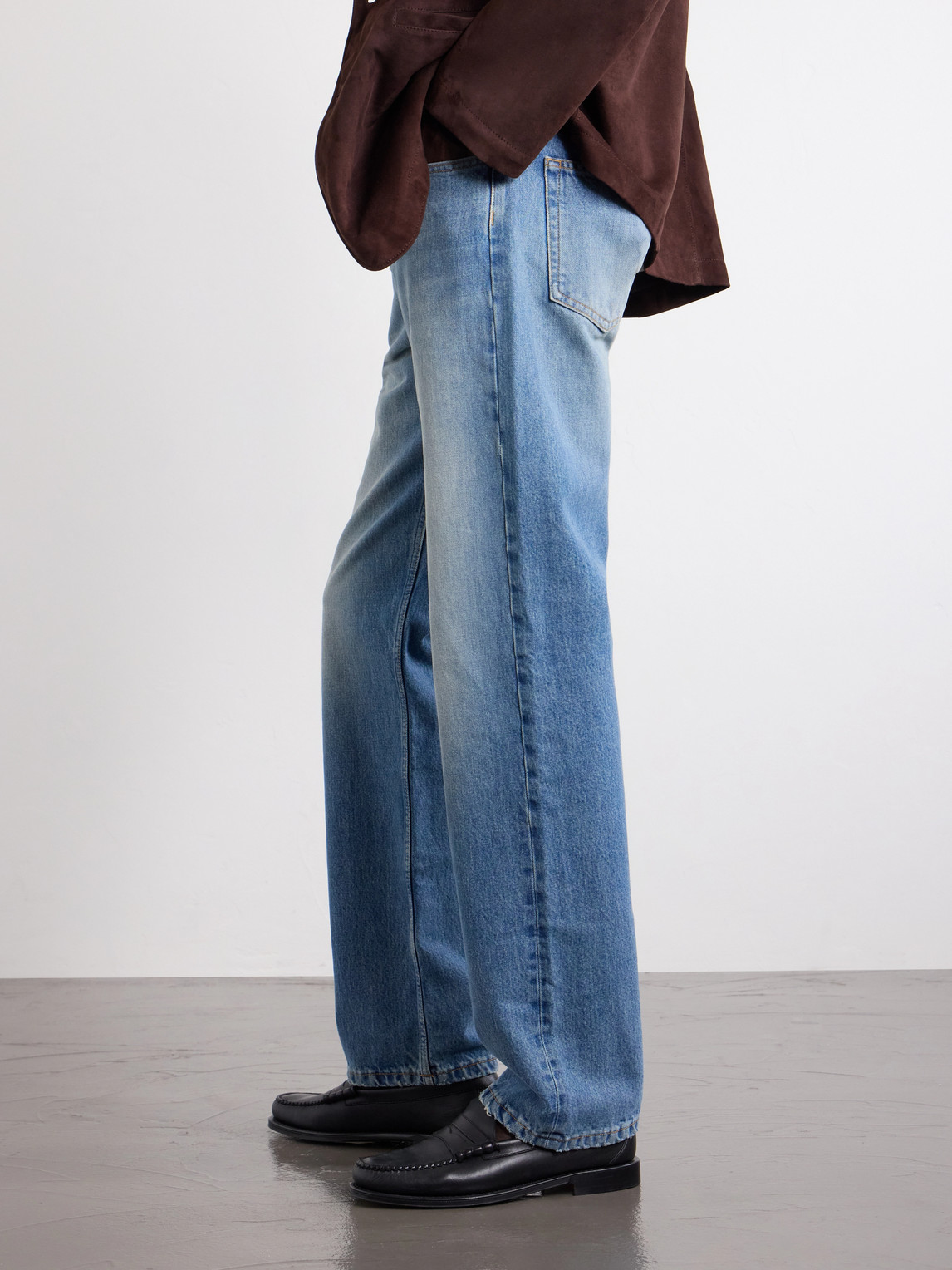 Arrow Straight-Leg Jeans
