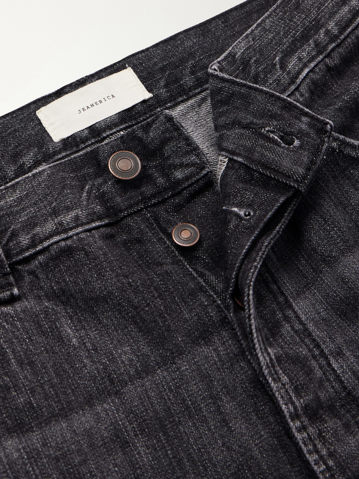 Vega Straight-Leg Recycled Cotton-Blend Jeans