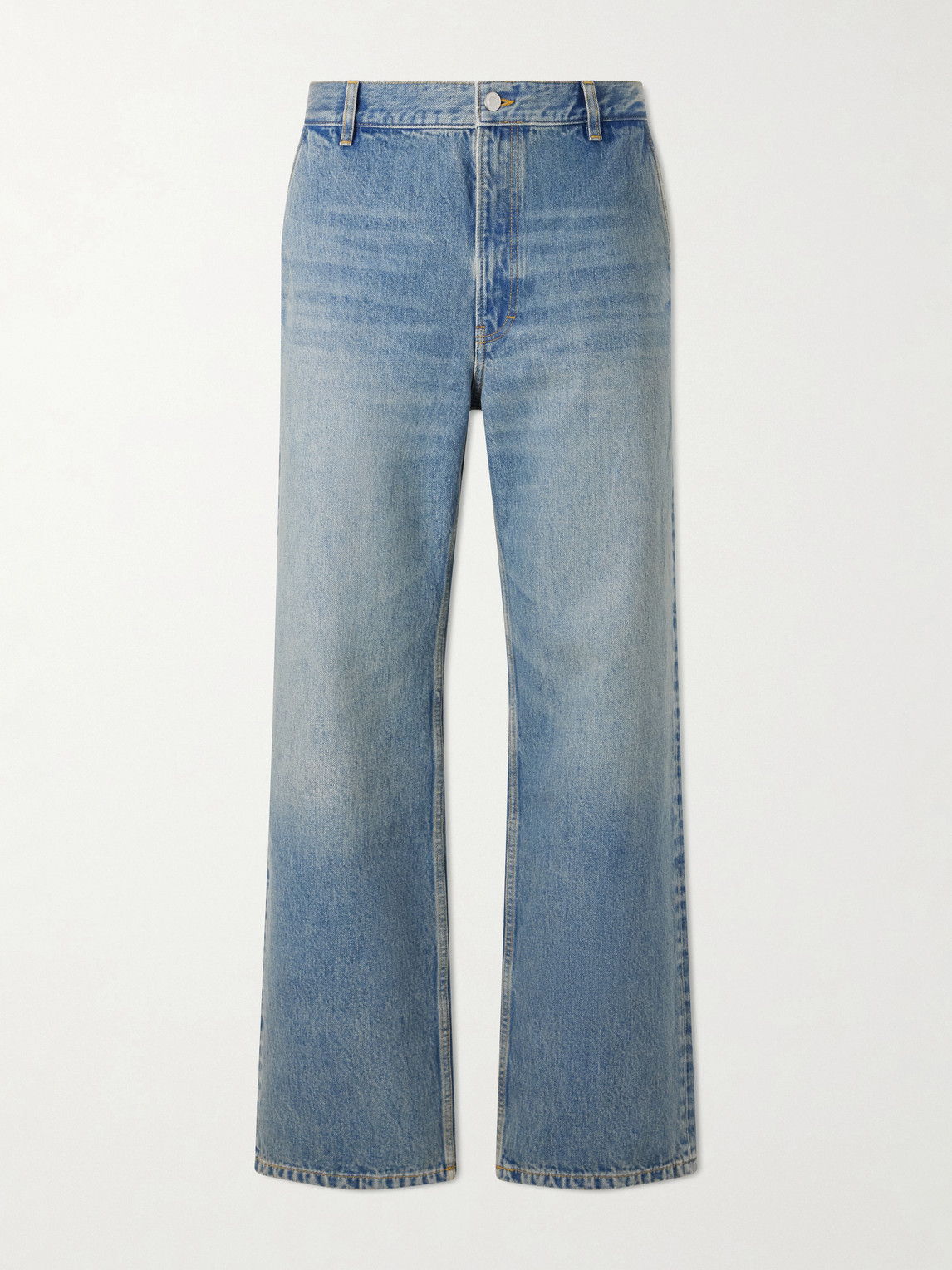 Jeanerica Genua Straight-Leg Mid-Rise Cotton Jeans - Men
