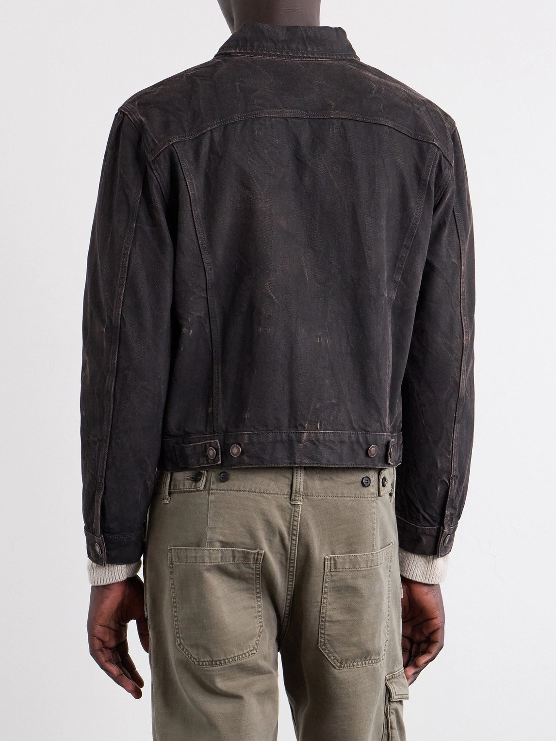 Alex Brown Trucker Cotton-Blend Jacket
