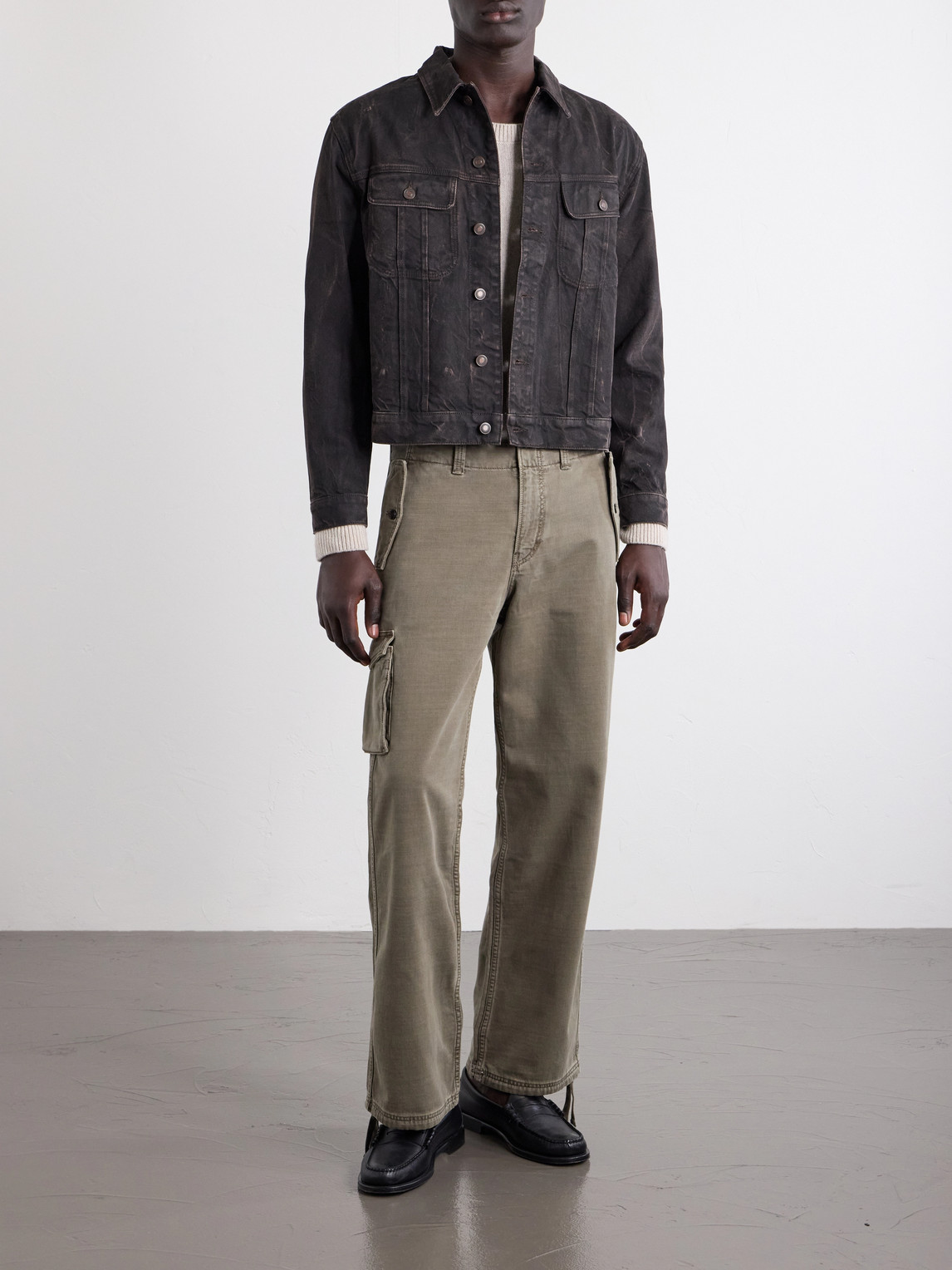 Alex Brown Trucker Cotton-Blend Jacket