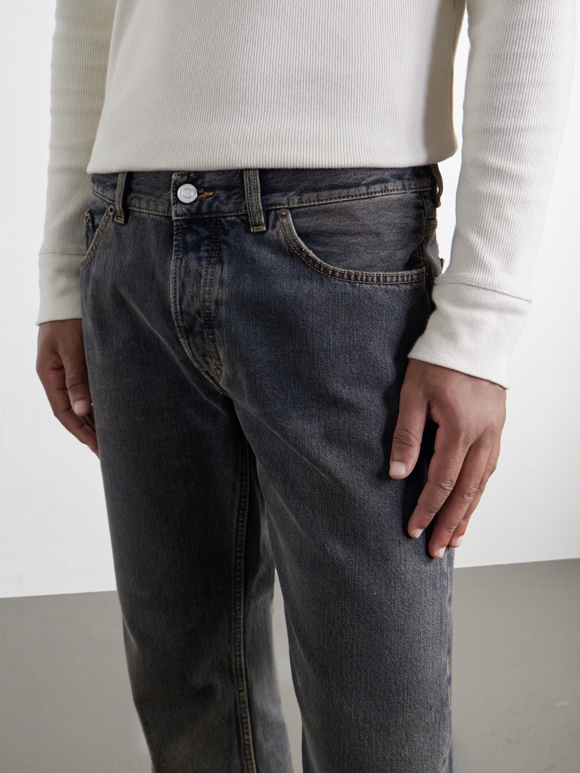 Arrow Straight-Leg Jeans