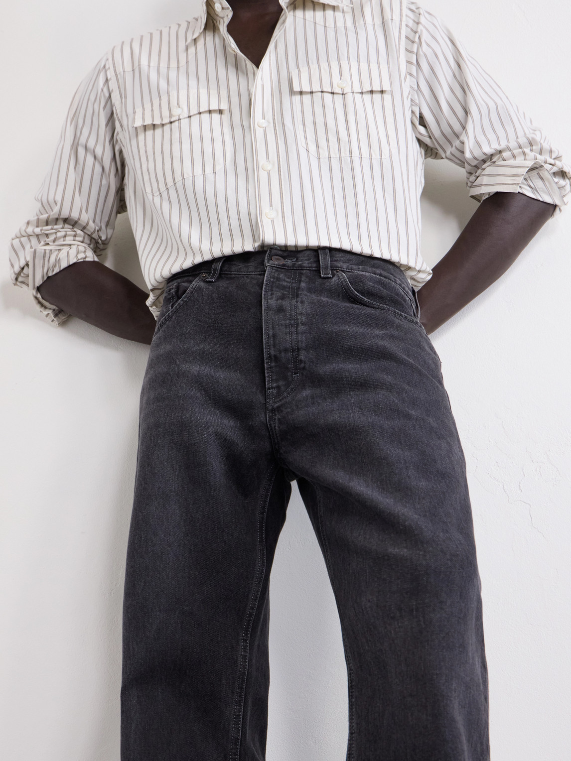 Vega Straight-Leg Cotton Jeans