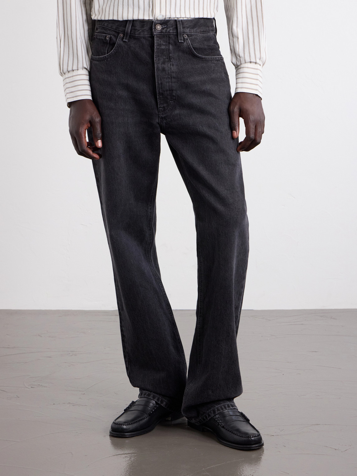 Vega Straight-Leg Cotton Jeans