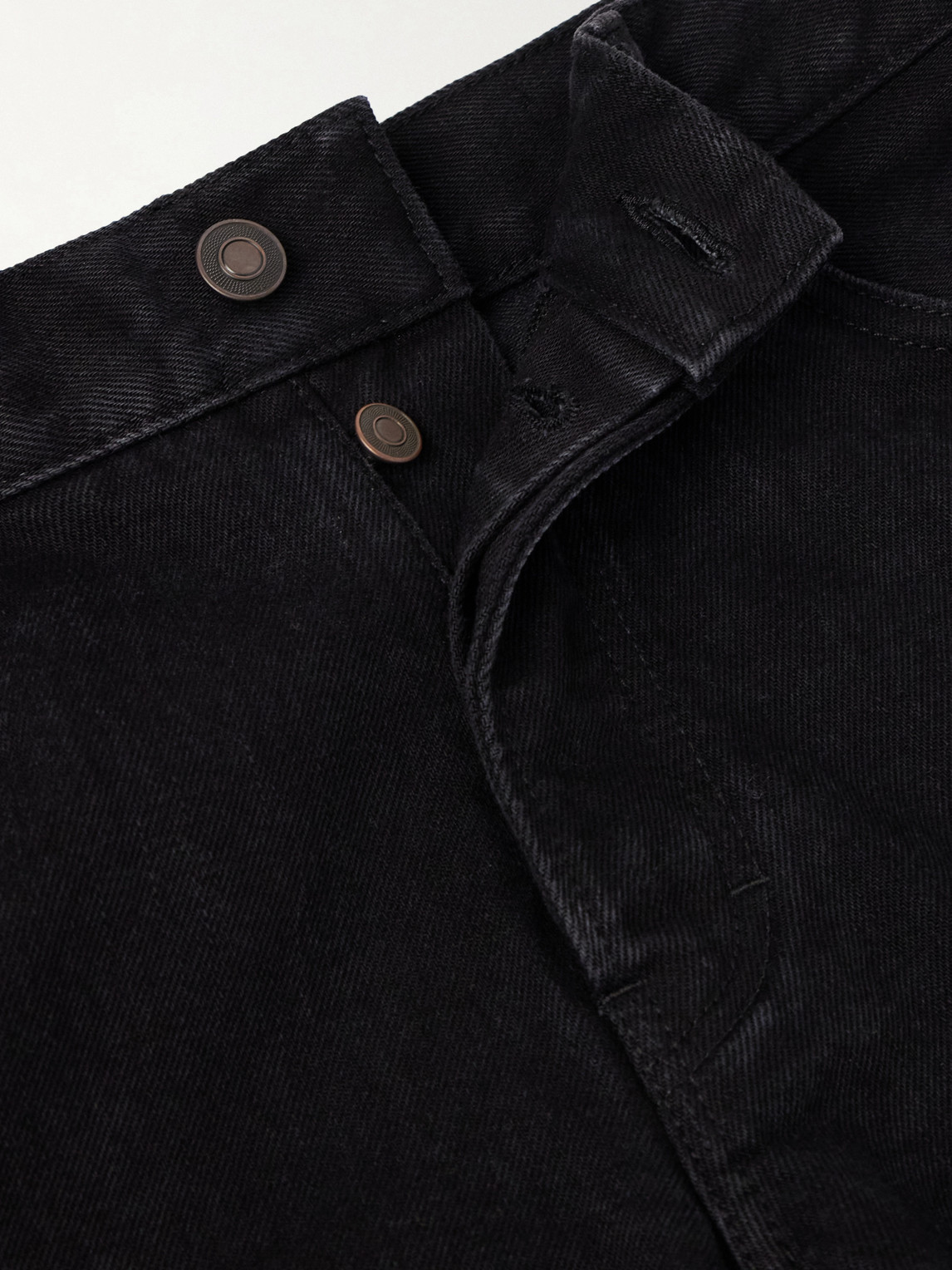 Arrow Straight-Leg Cotton Jeans