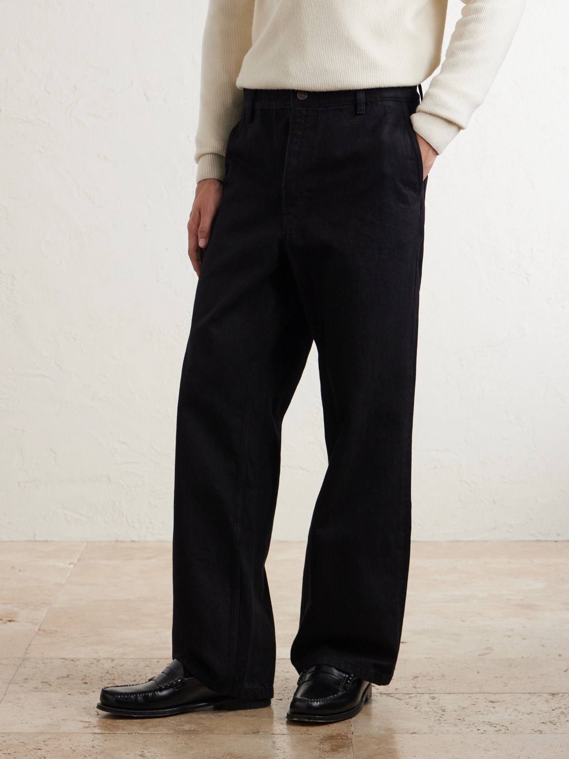 Jeanerica Genua Straight-Leg Cotton-Blend Chino Trousers - Men | Thumbnail 3 Jeanerica Genua Straight-Leg Cotton-Blend Chino Trousers - Men | Thumbnail 3