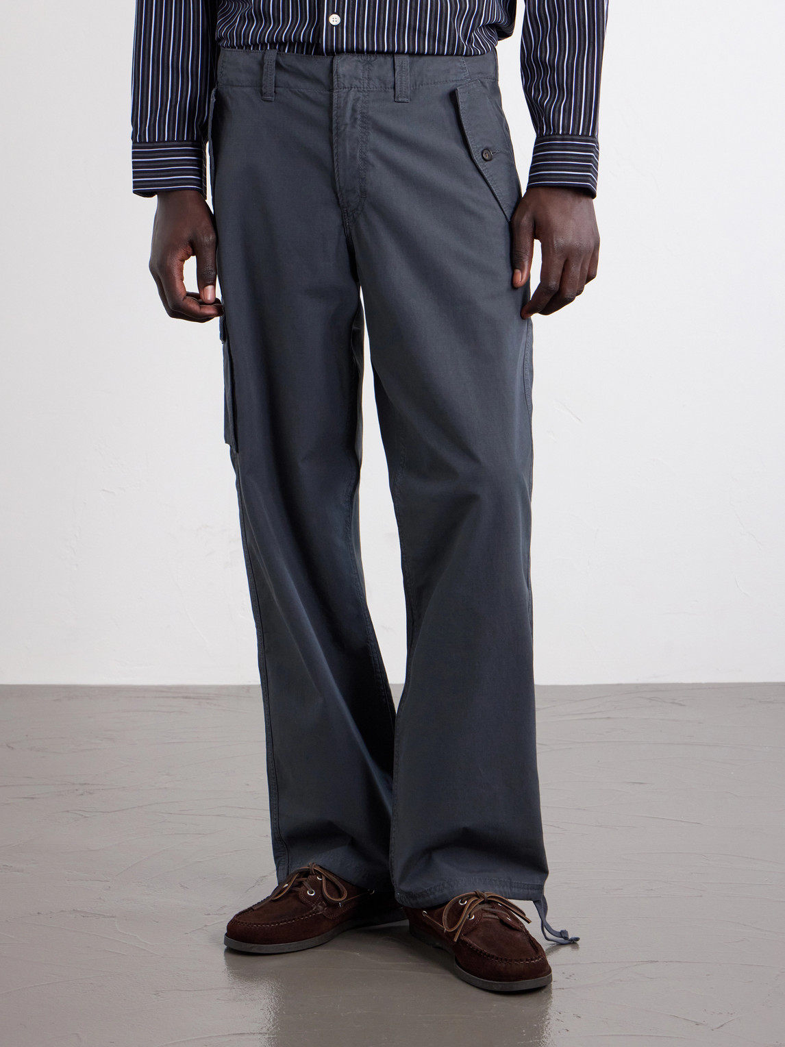 Monti Straight-Leg Cotton Trousers