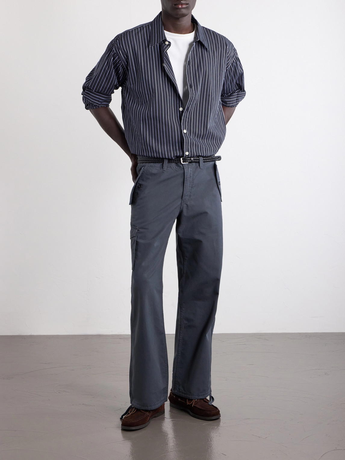 Monti Straight-Leg Cotton Trousers
