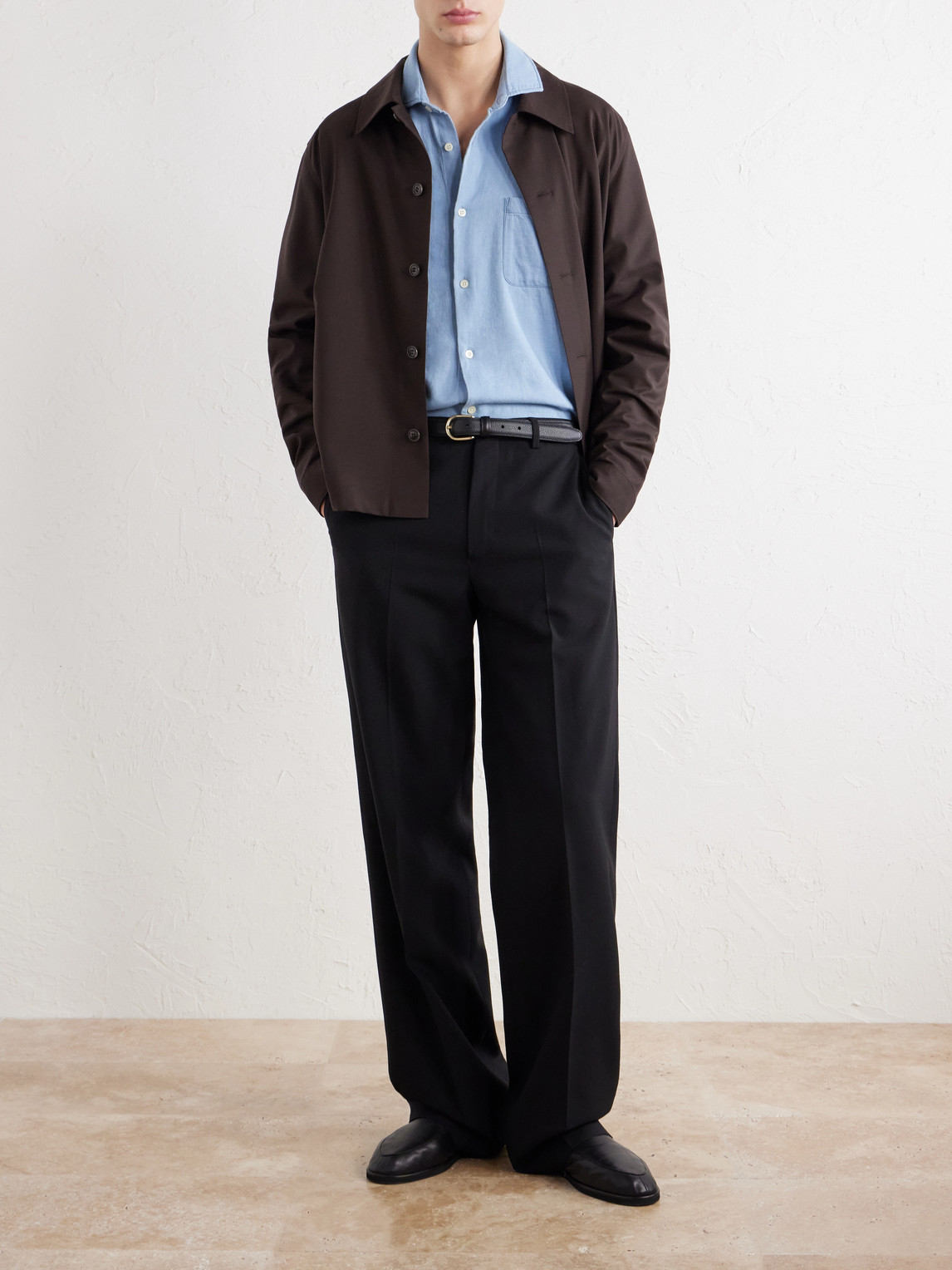 Emilio Cotton-Twill Shirt