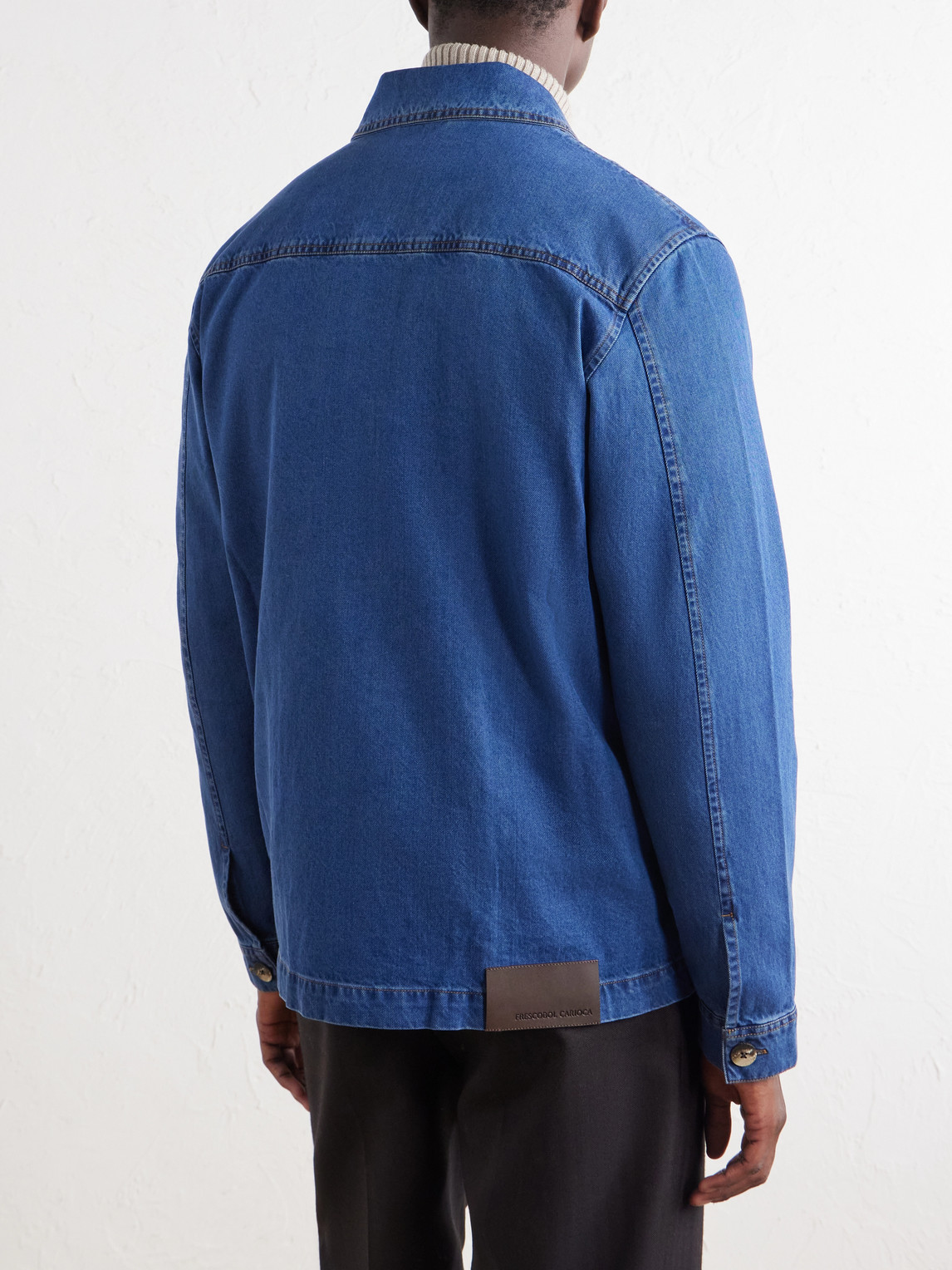 Fontes Cotton-Blend Denim Jacket