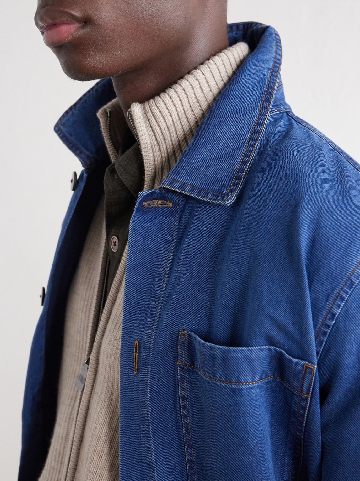 Fontes Cotton-Blend Denim Jacket
