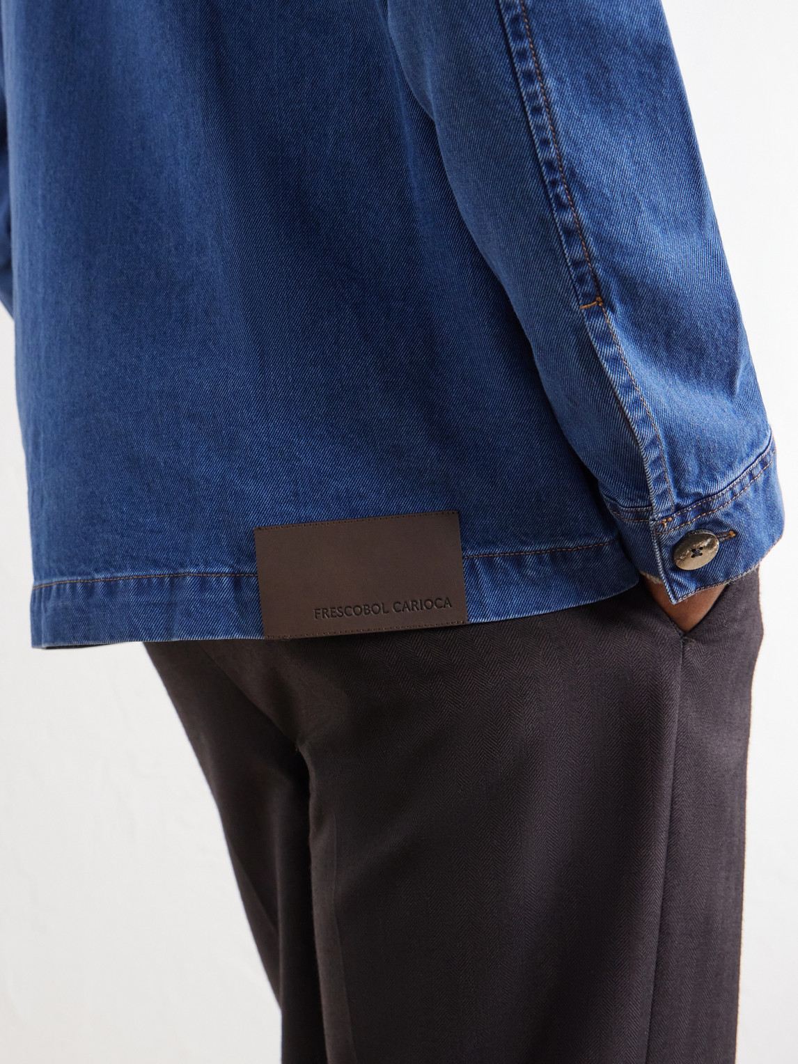 Fontes Cotton-Blend Denim Jacket