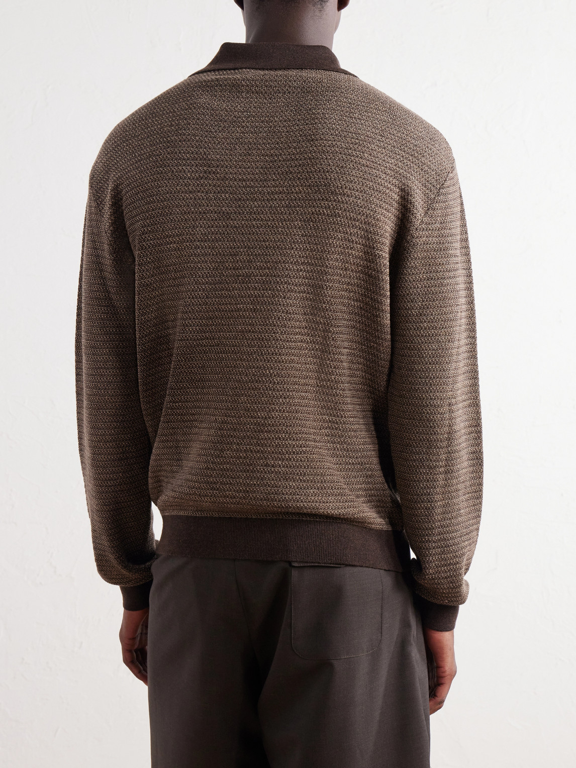 Orlando Merino Wool Polo Shirt