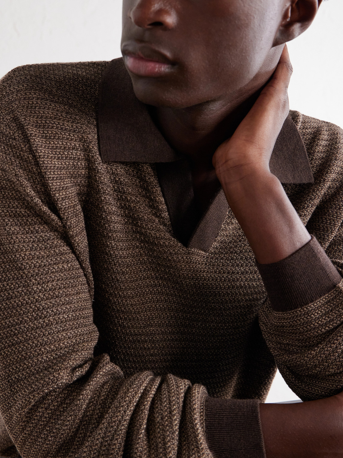 Orlando Merino Wool Polo Shirt