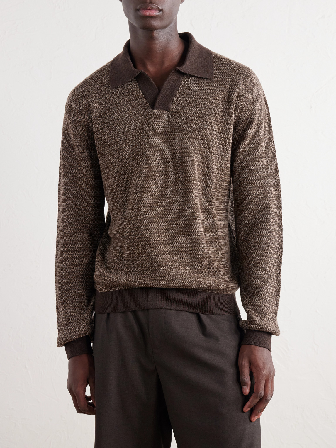 Orlando Merino Wool Polo Shirt