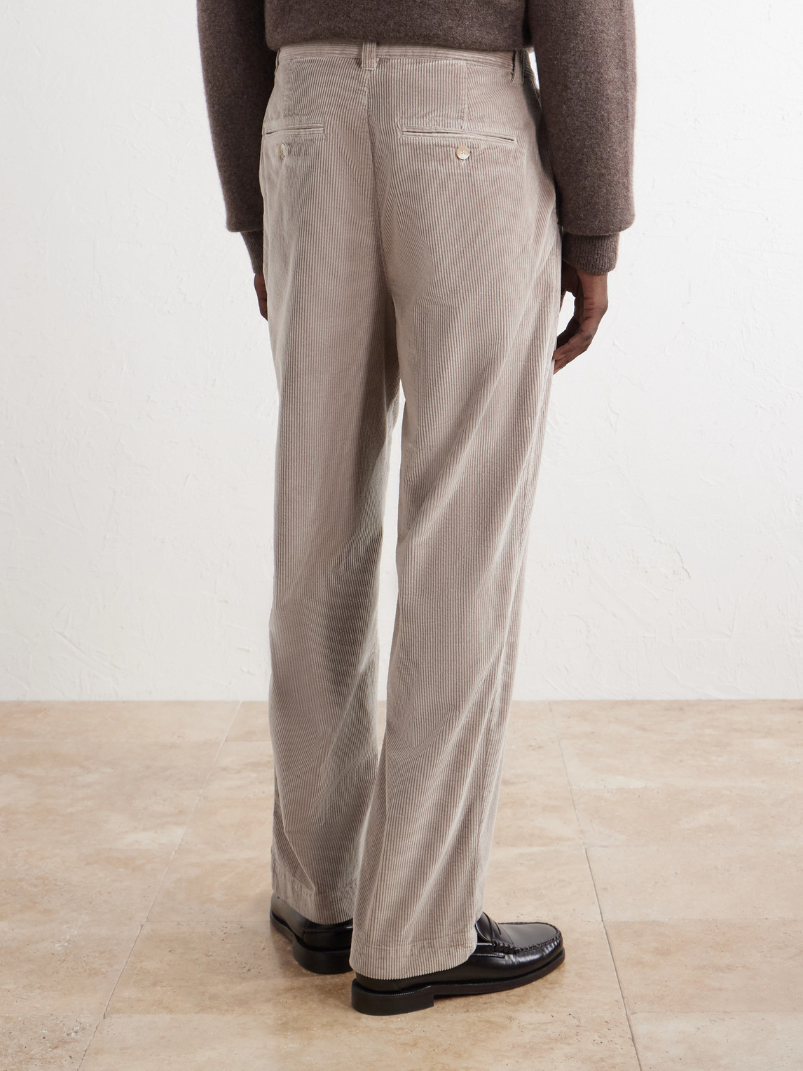 Aldo Straight-Leg Cotton-Blend Corduroy