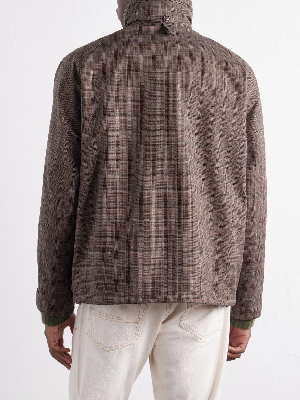 Transport Ursula Checked Cotton-Woven Jacket