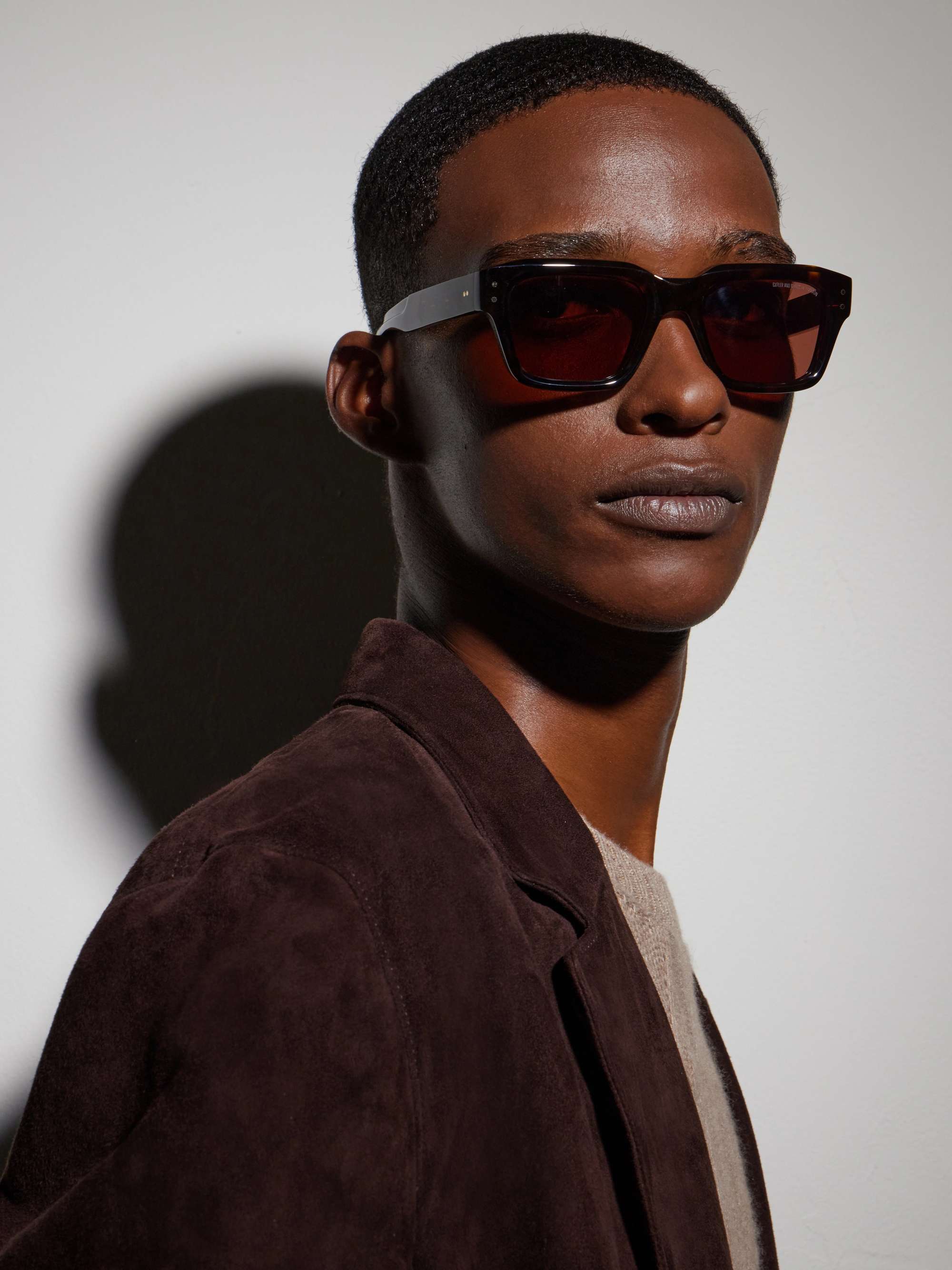 CUTLER AND GROSS 1432 Square-Frame Tortoiseshell Acetate
