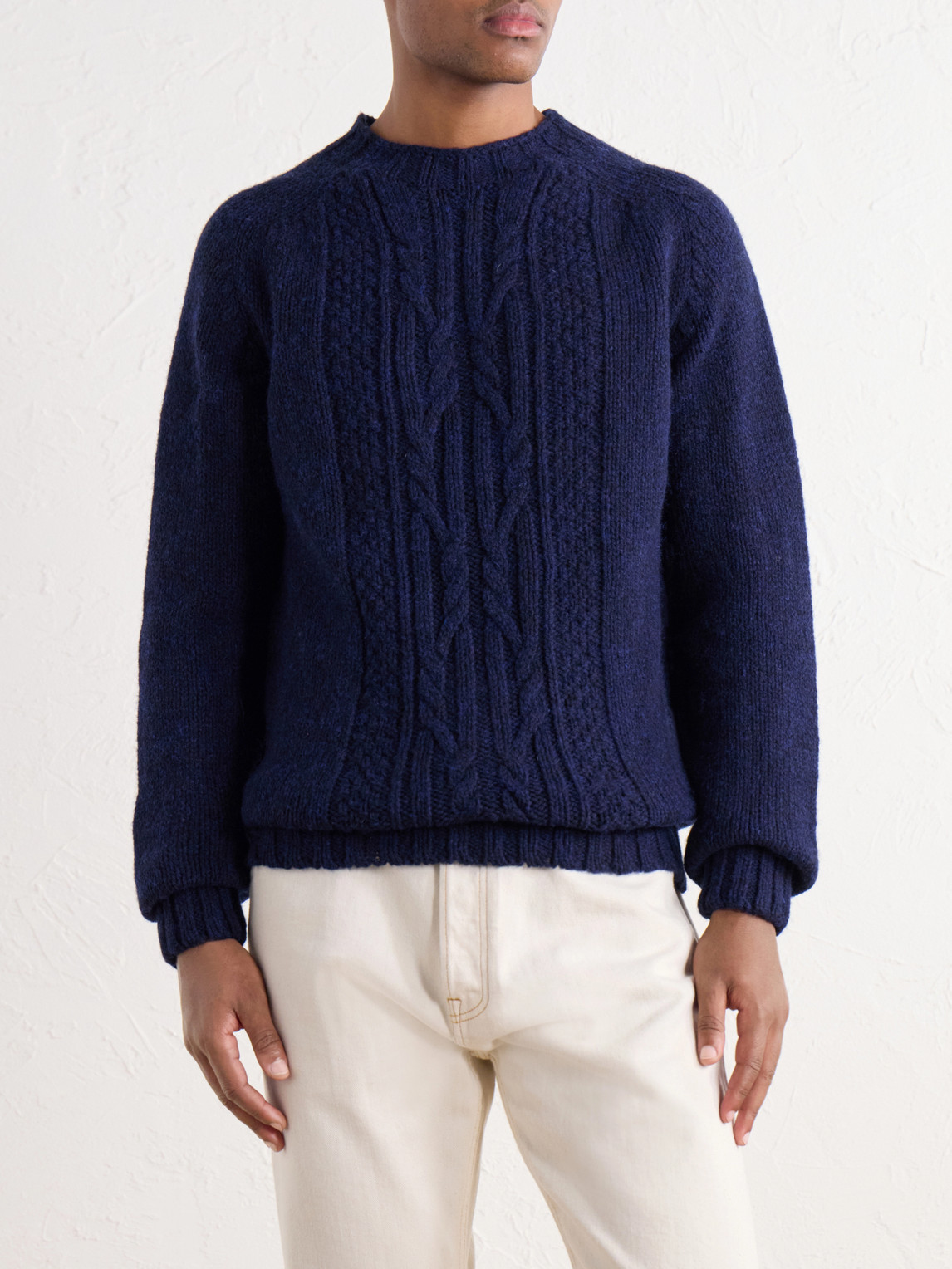 Cable-Knit Sweater