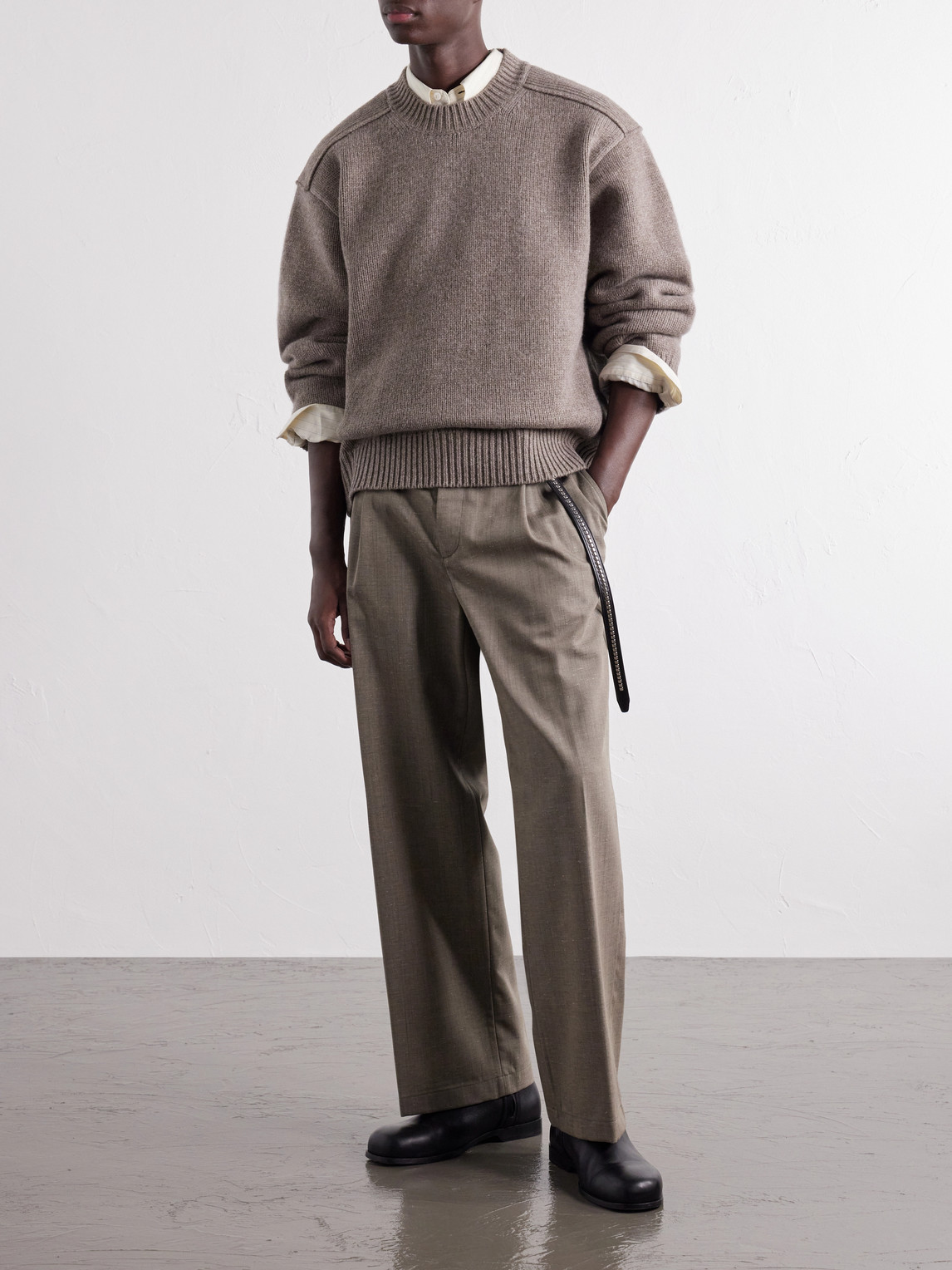 Yak And Merino Wool-Blend Sweater