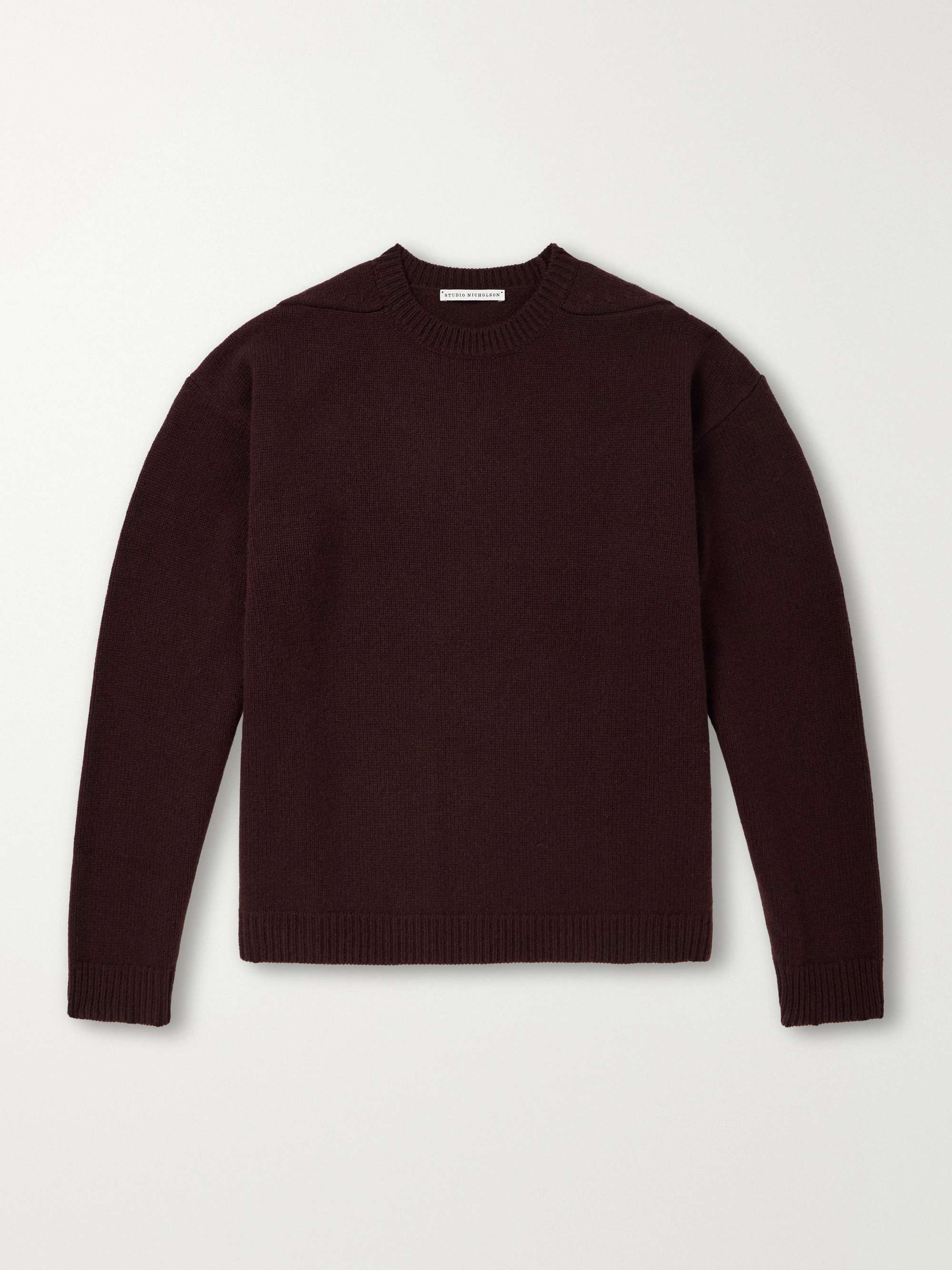 STUDIO NICHOLSON Hemyl Oversized Wool Sweater