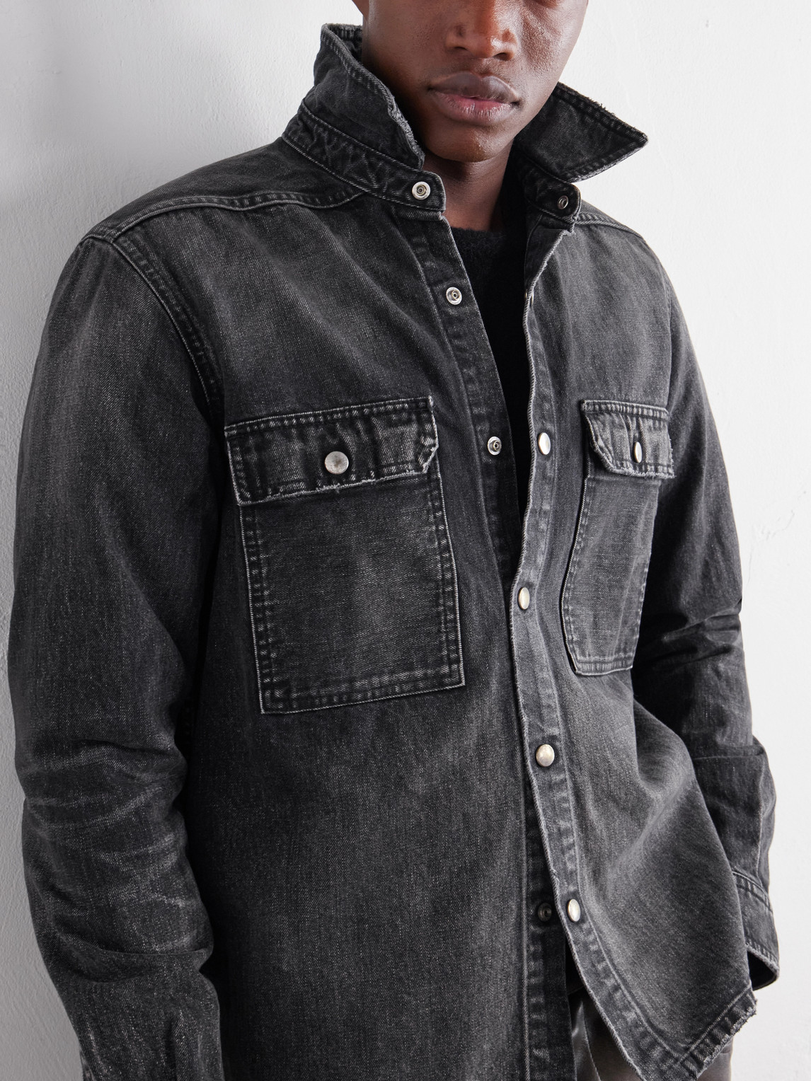 Drkshdw By Rick Owens - Denim Overshirt