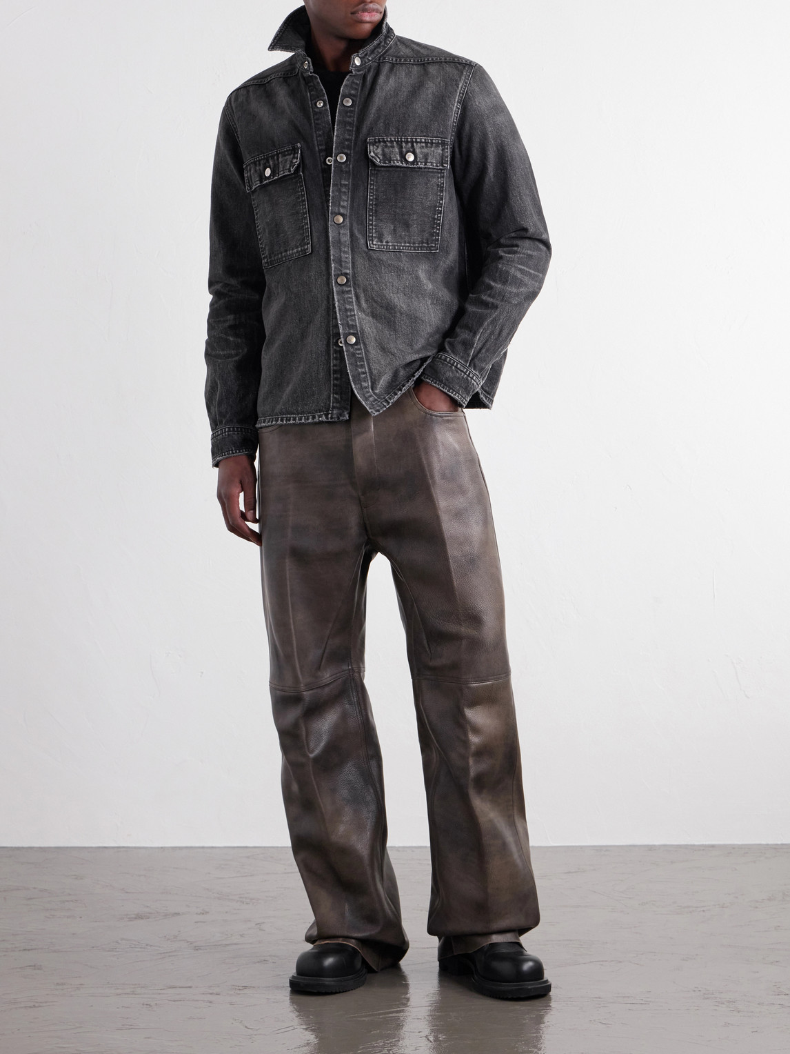 Drkshdw By Rick Owens - Denim Overshirt