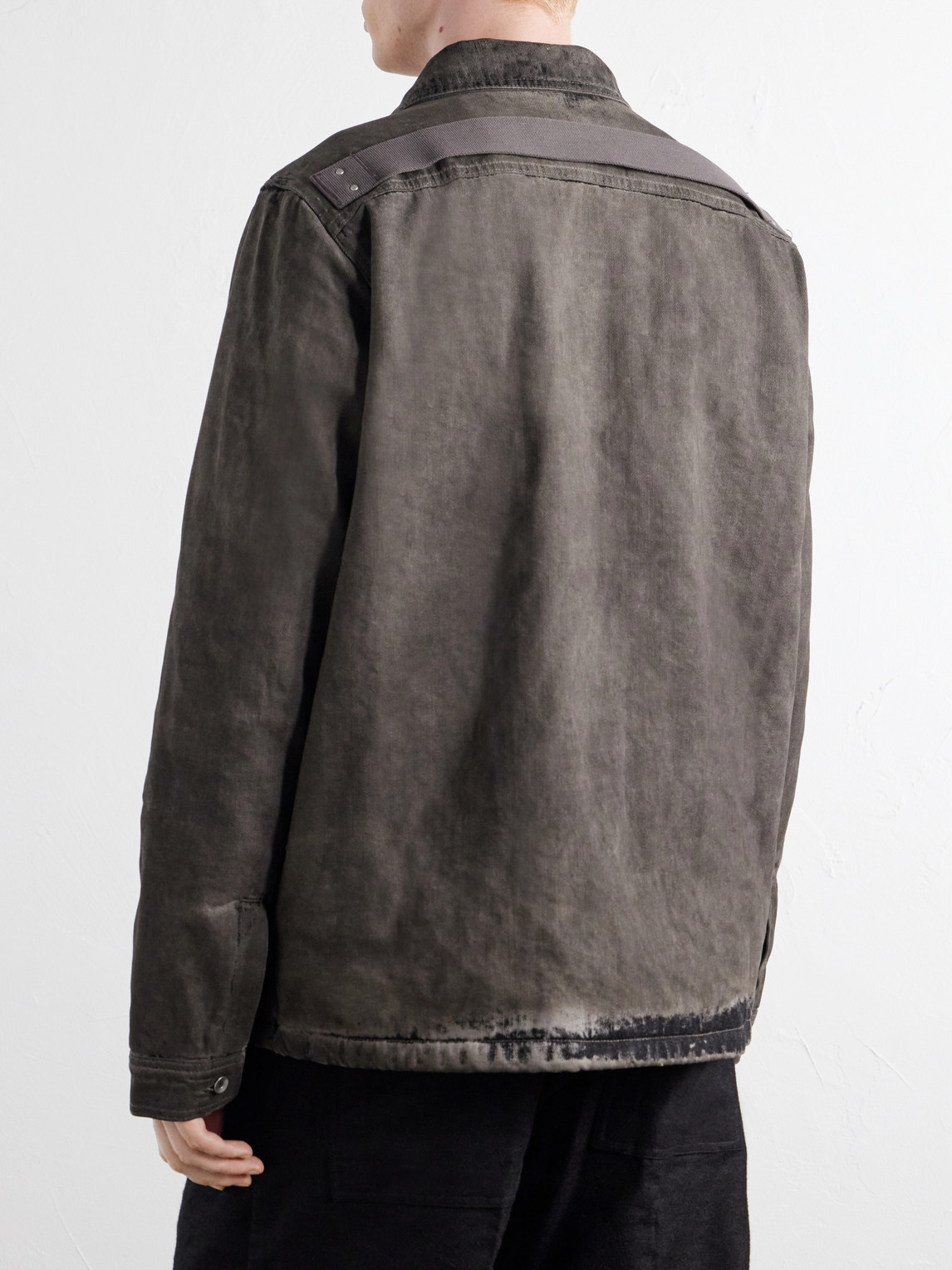 Drkshdw By Rick Owens - Brad Washed-Denim Jacket