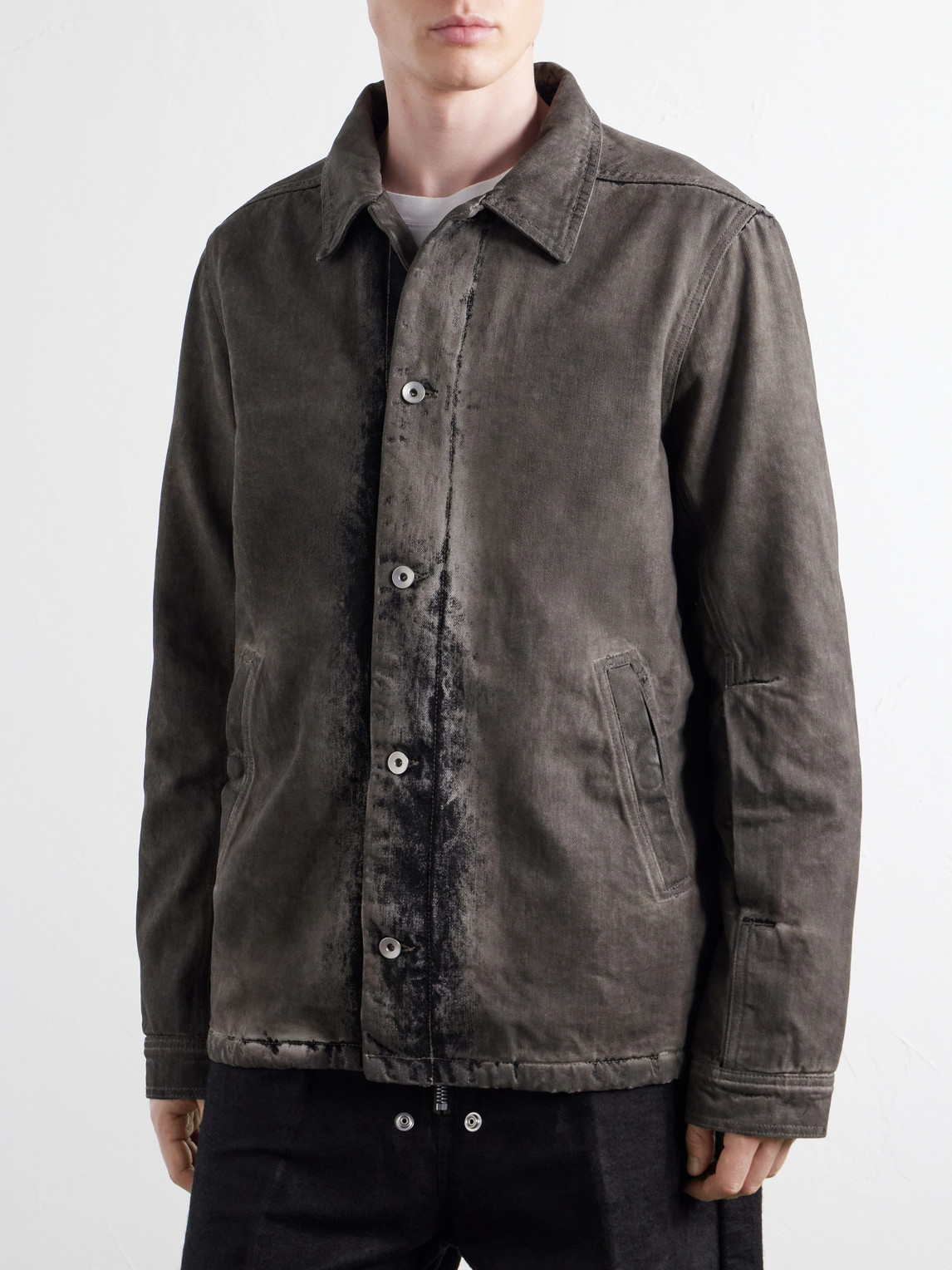 Drkshdw By Rick Owens - Brad Washed-Denim Jacket