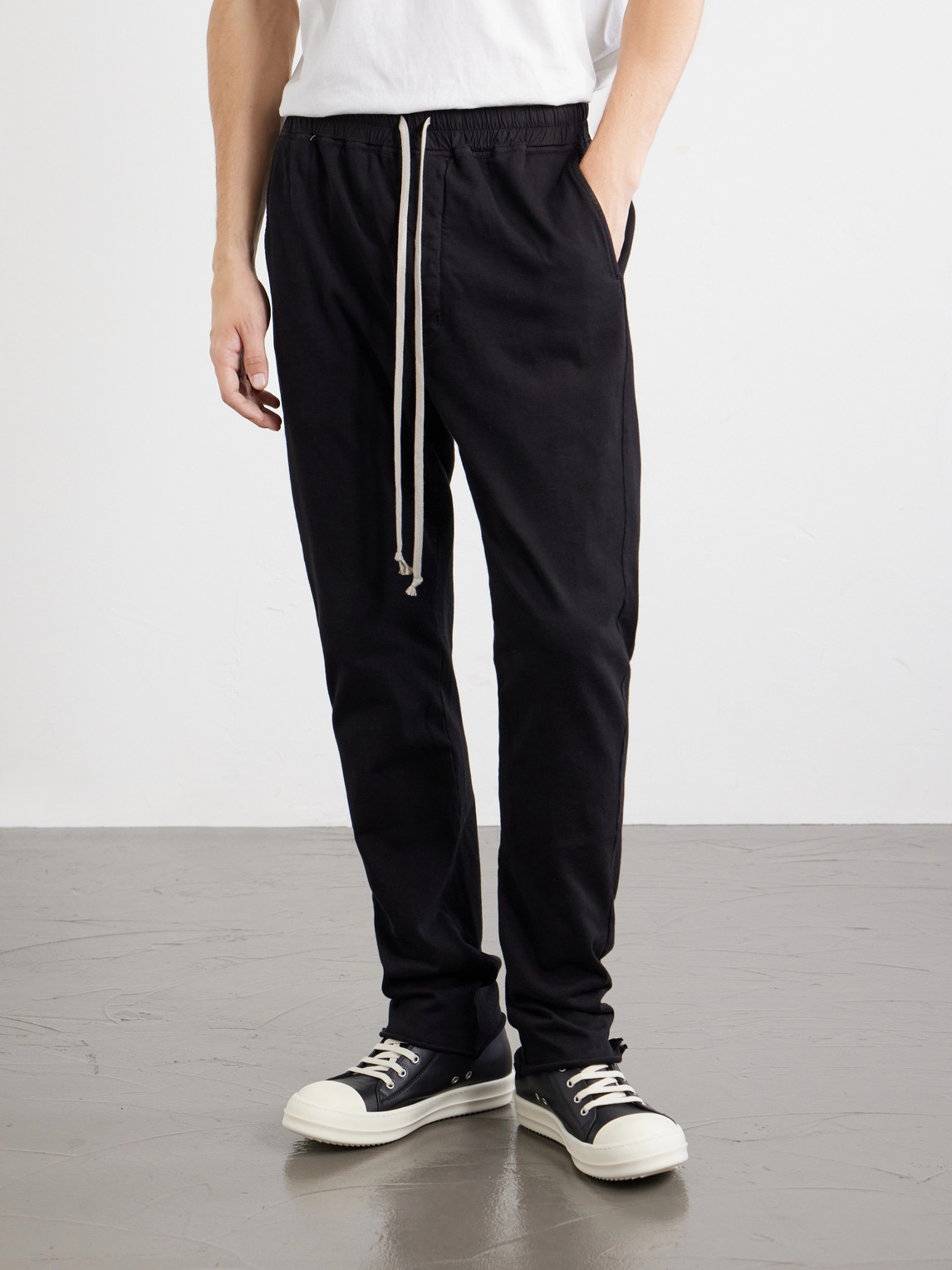 Drkshdw By Rick Owens - Berlin Tapered Cotton-Jersey Sweatpants
