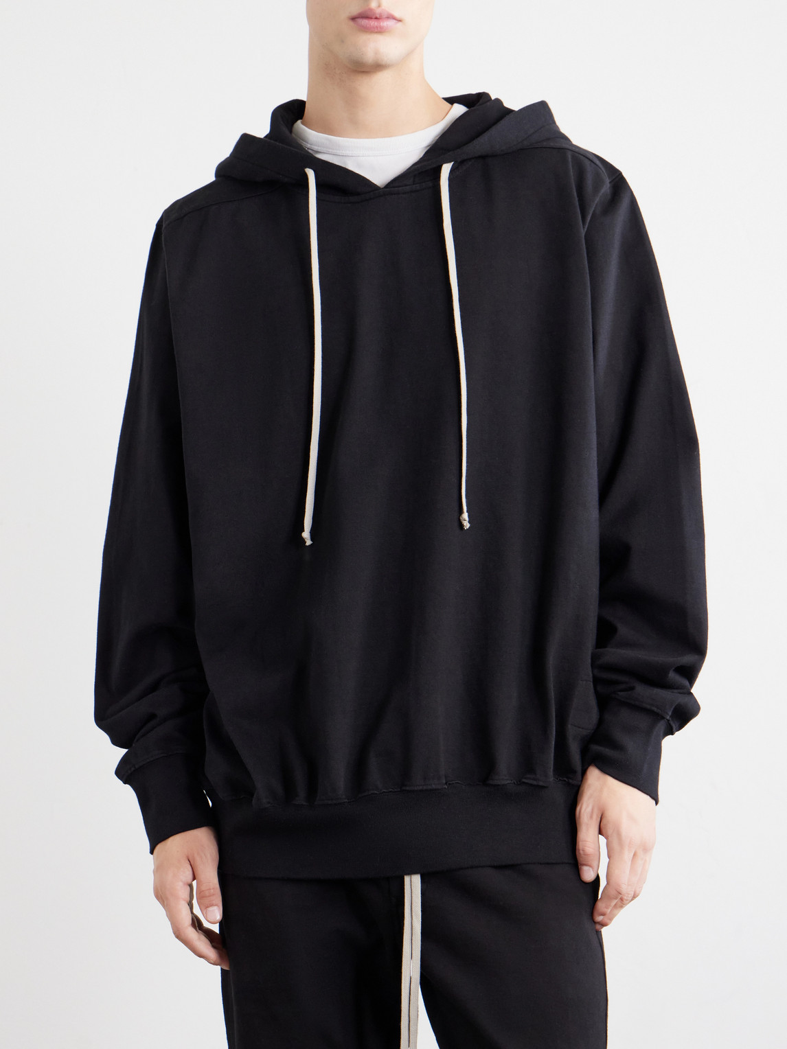 Drkshdw By Rick Owens - Oversized Cotton-Jersey Hoodie