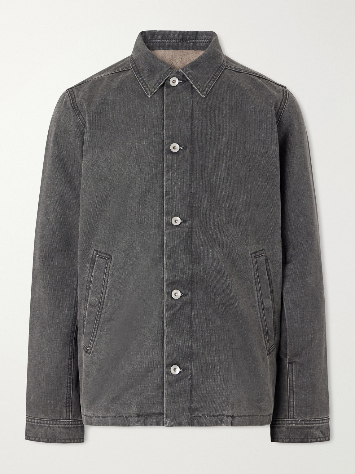 Drkshdw By Rick Owens - Brad Cotton-Canvas Overshirt