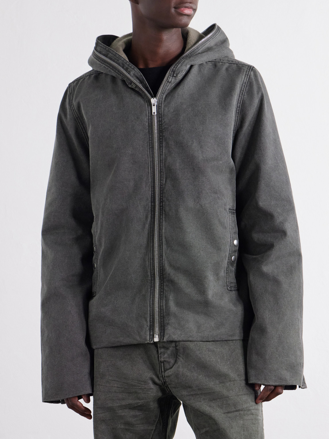 Drkshdw By Rick Owens - Gimp Cotton-Canvas Blouson Jacket