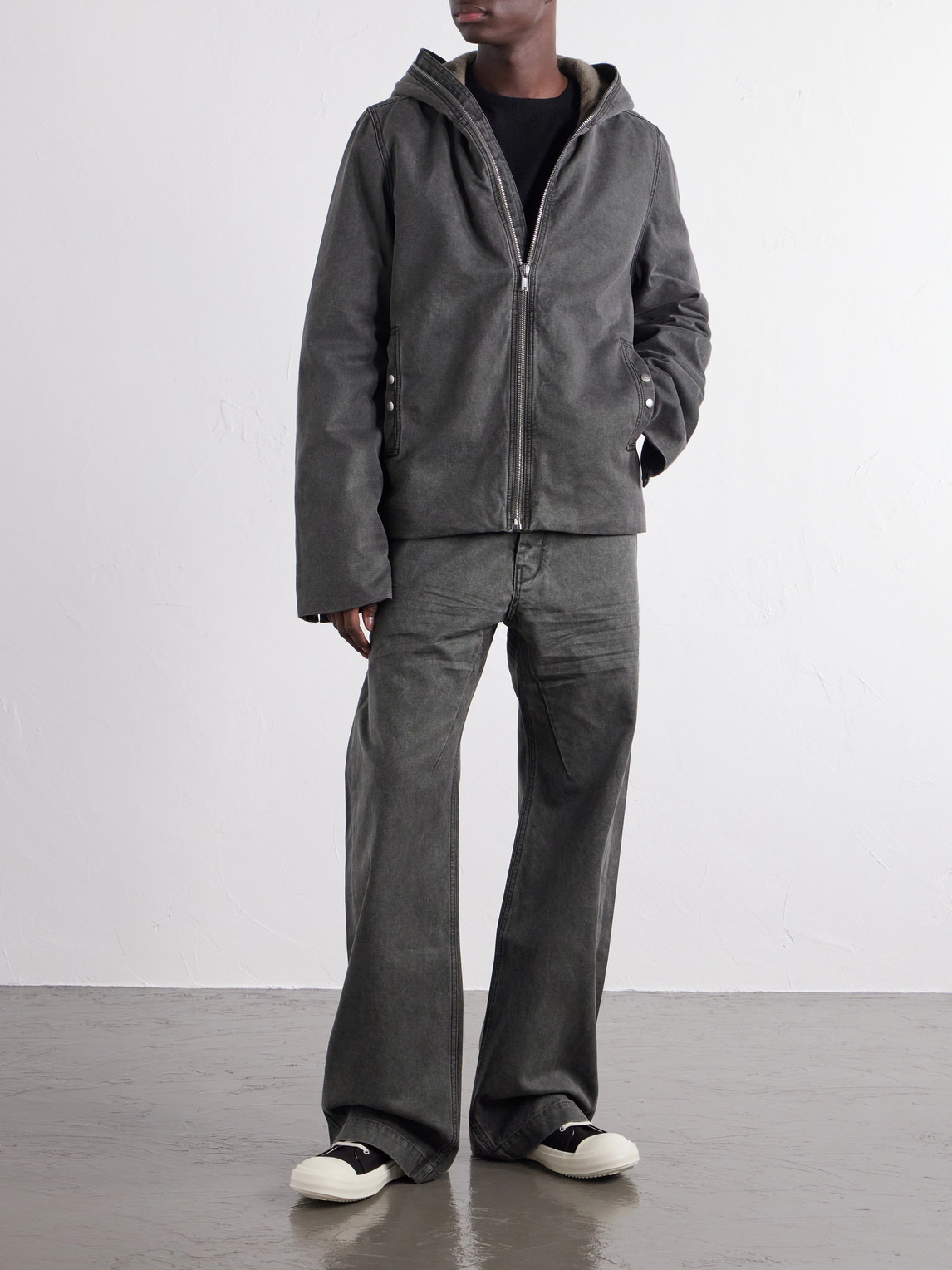 Drkshdw By Rick Owens - Gimp Cotton-Canvas Blouson Jacket