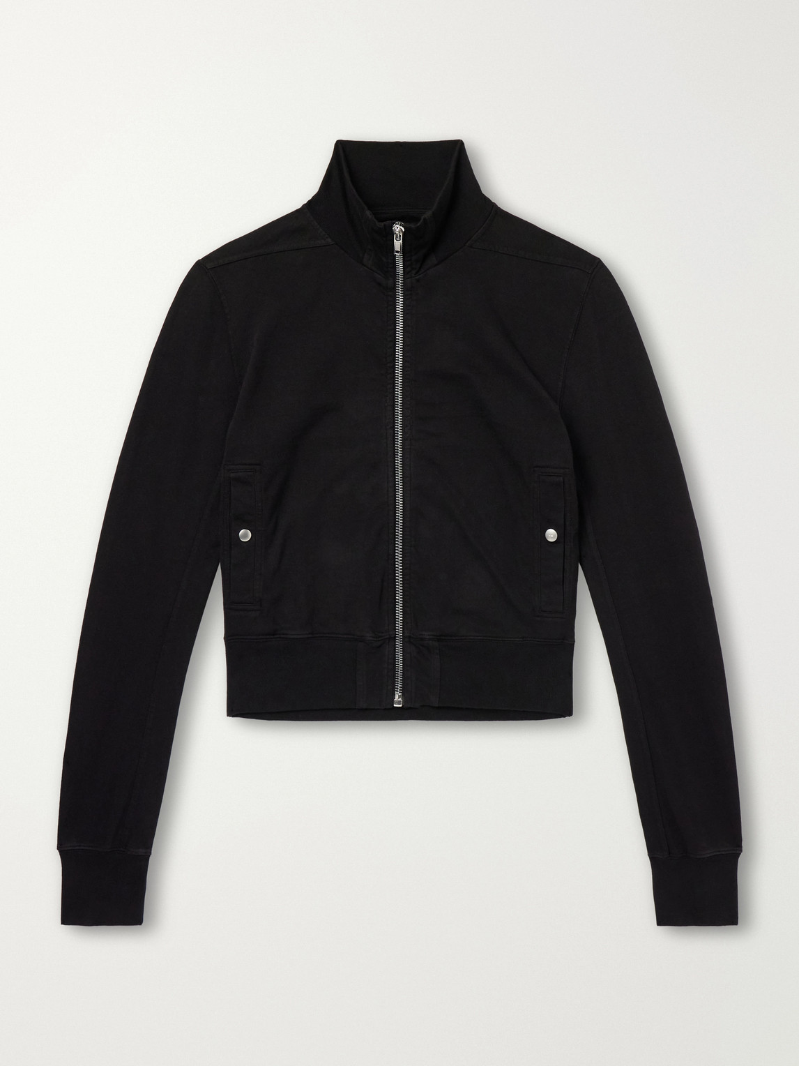 Drkshdw By Rick Owens - Rev Cotton-Jersey Zip-Up Sweatshirt