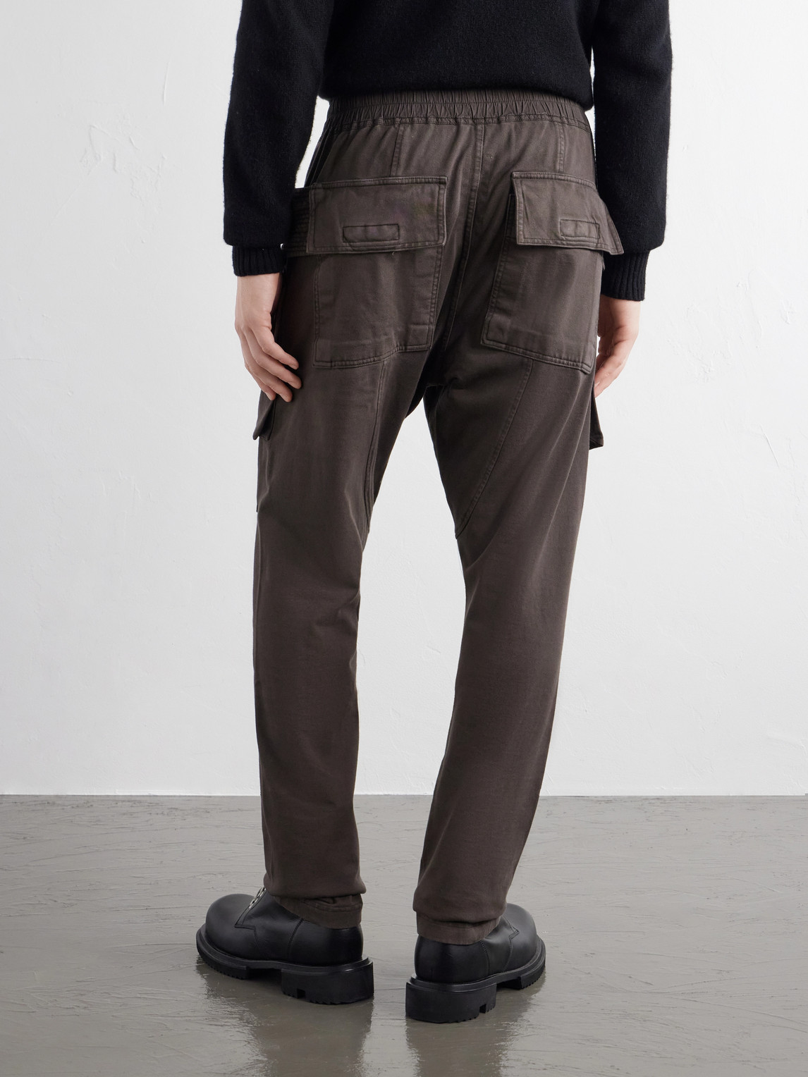 Drkshdw By Rick Owens - Creatch Tapered Cotton-Jersey Sweatpants