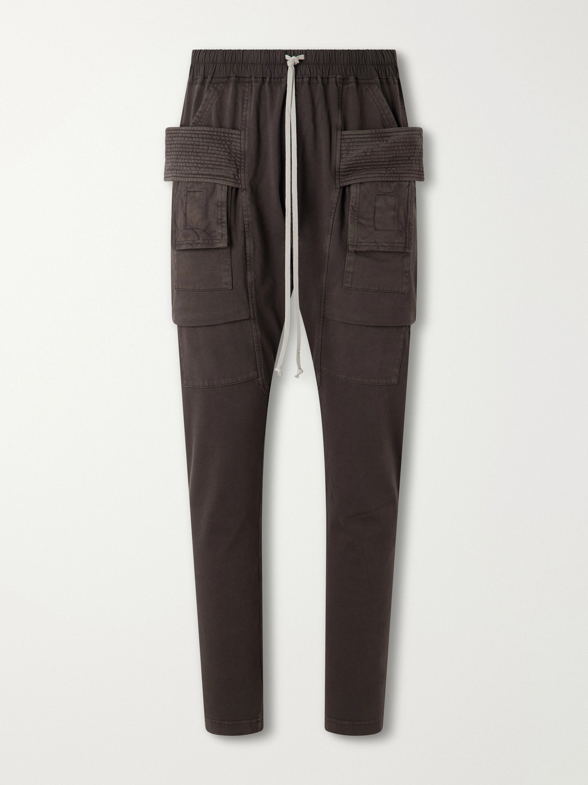 Drkshdw By Rick Owens - Creatch Tapered Cotton-Jersey Sweatpants