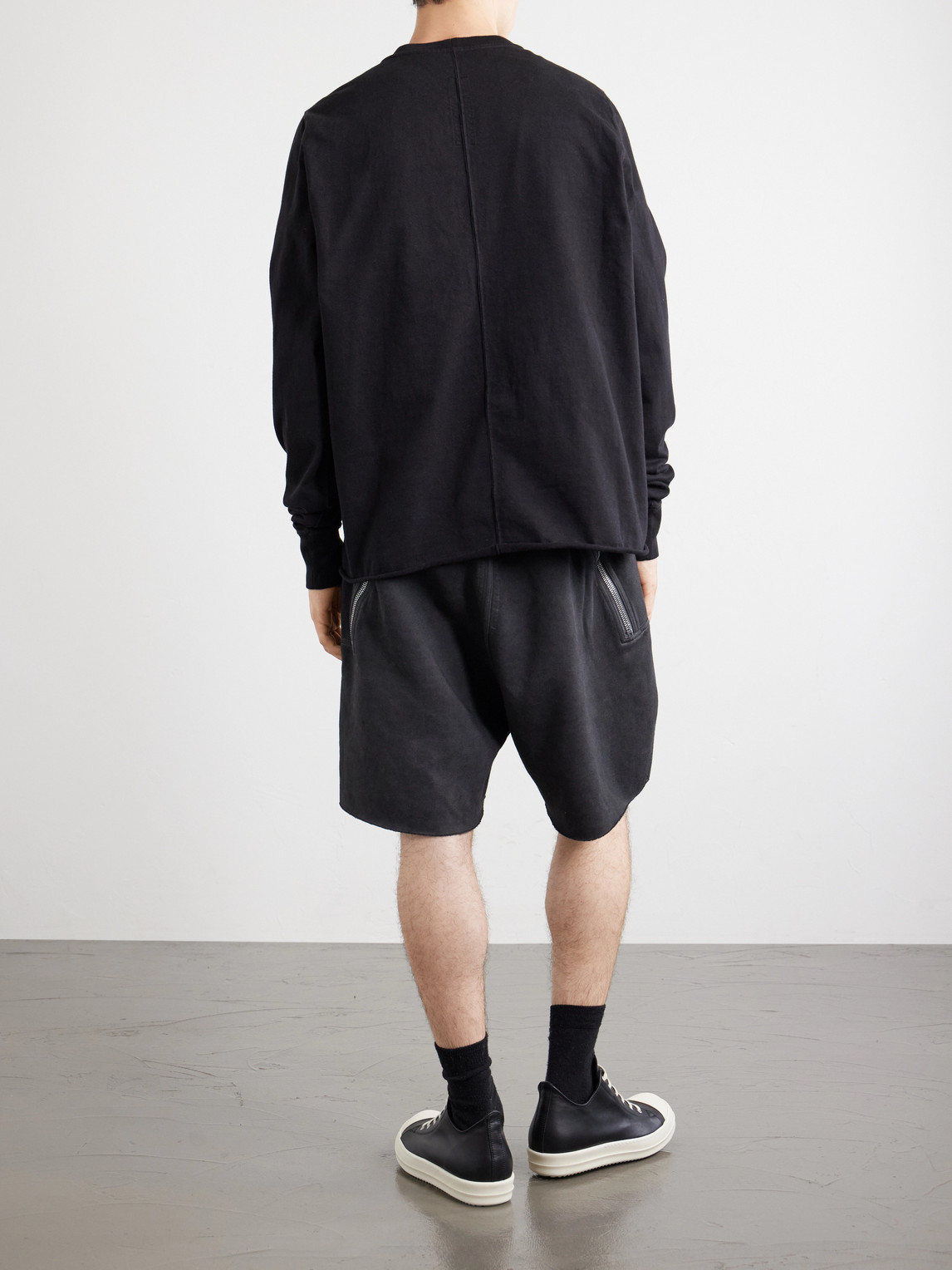 Drkshdw By Rick Owens - Cotton-Jersey Sweatshirt