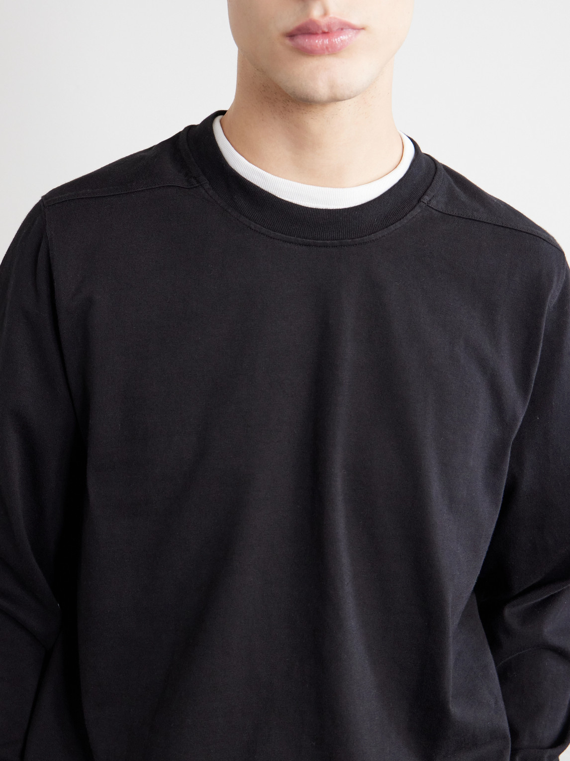Drkshdw By Rick Owens - Cotton-Jersey Sweatshirt