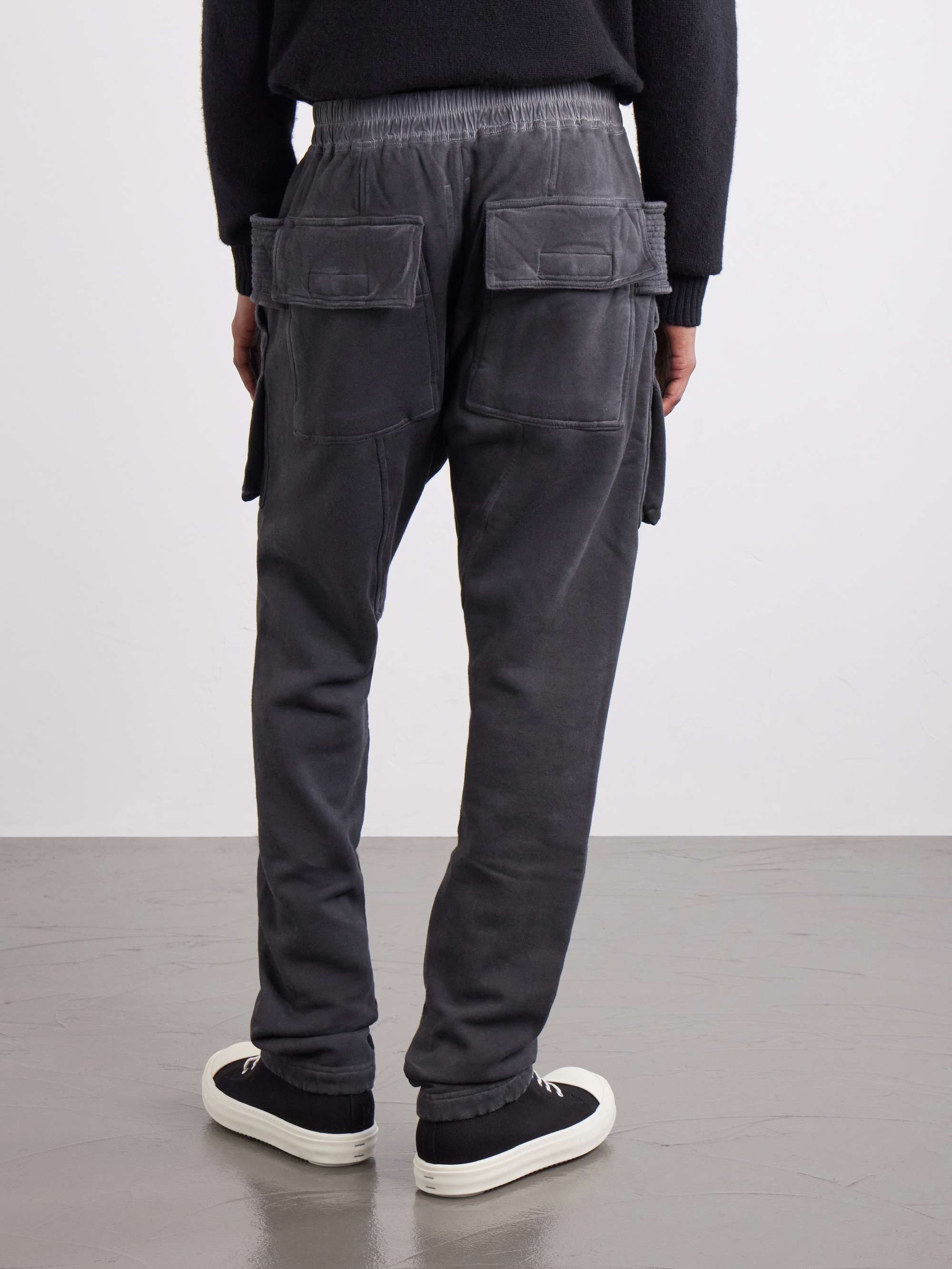 DRKSHDW BY RICK OWENS Creatch Straight-Leg Cotton-Blend Jersey
